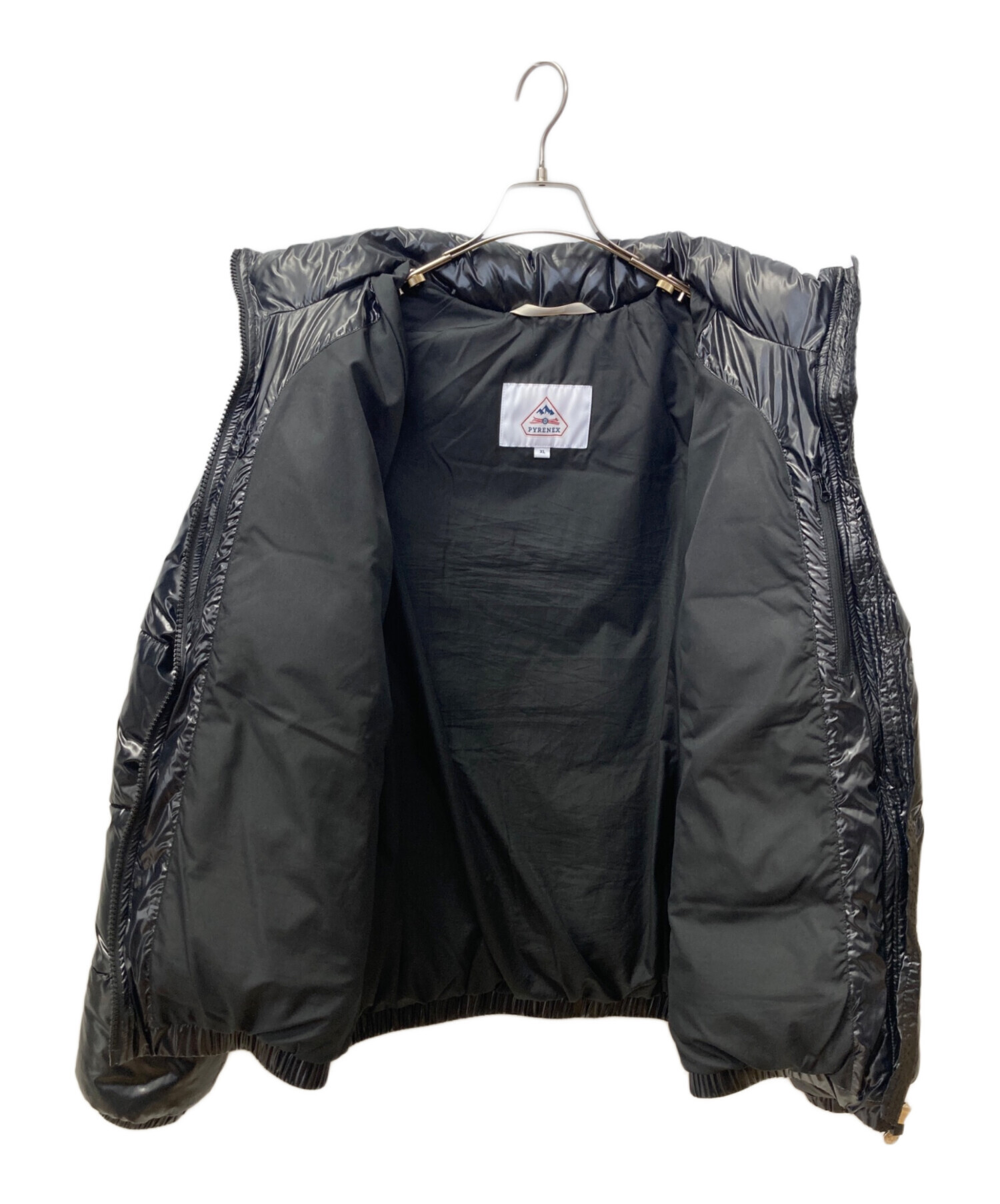 【美品】PYRENEX Vintage Mythic ダウン　ブラック　Lサイズ Vintage unisex shiny down jacket Mythic | Pyrenex