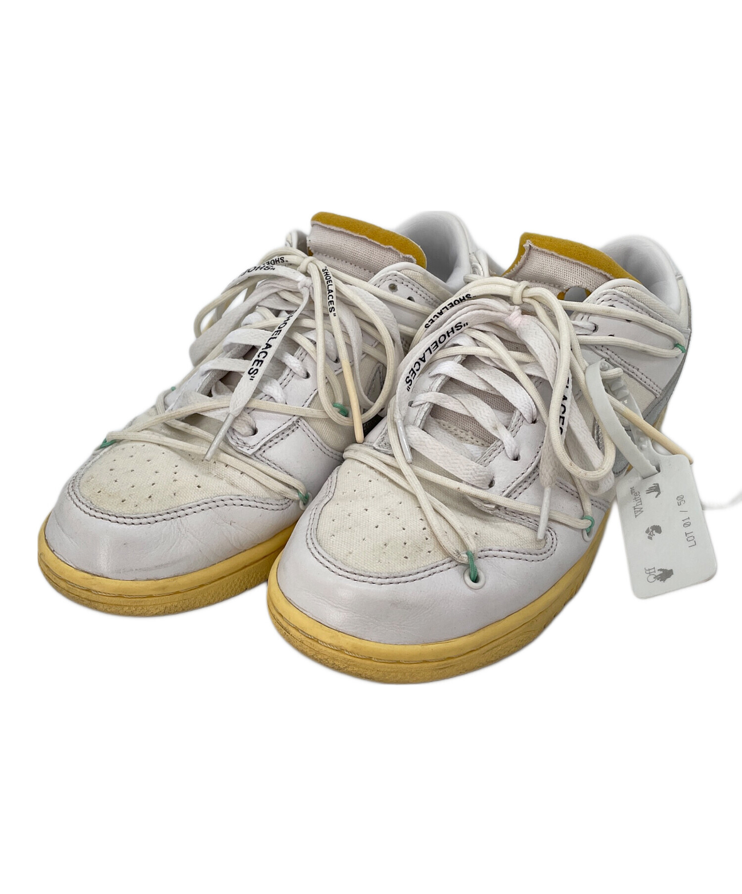 中古・古着通販】NIKE (ナイキ) OFF-WHITE × NIKE DUNK LOW 1 OF 50 