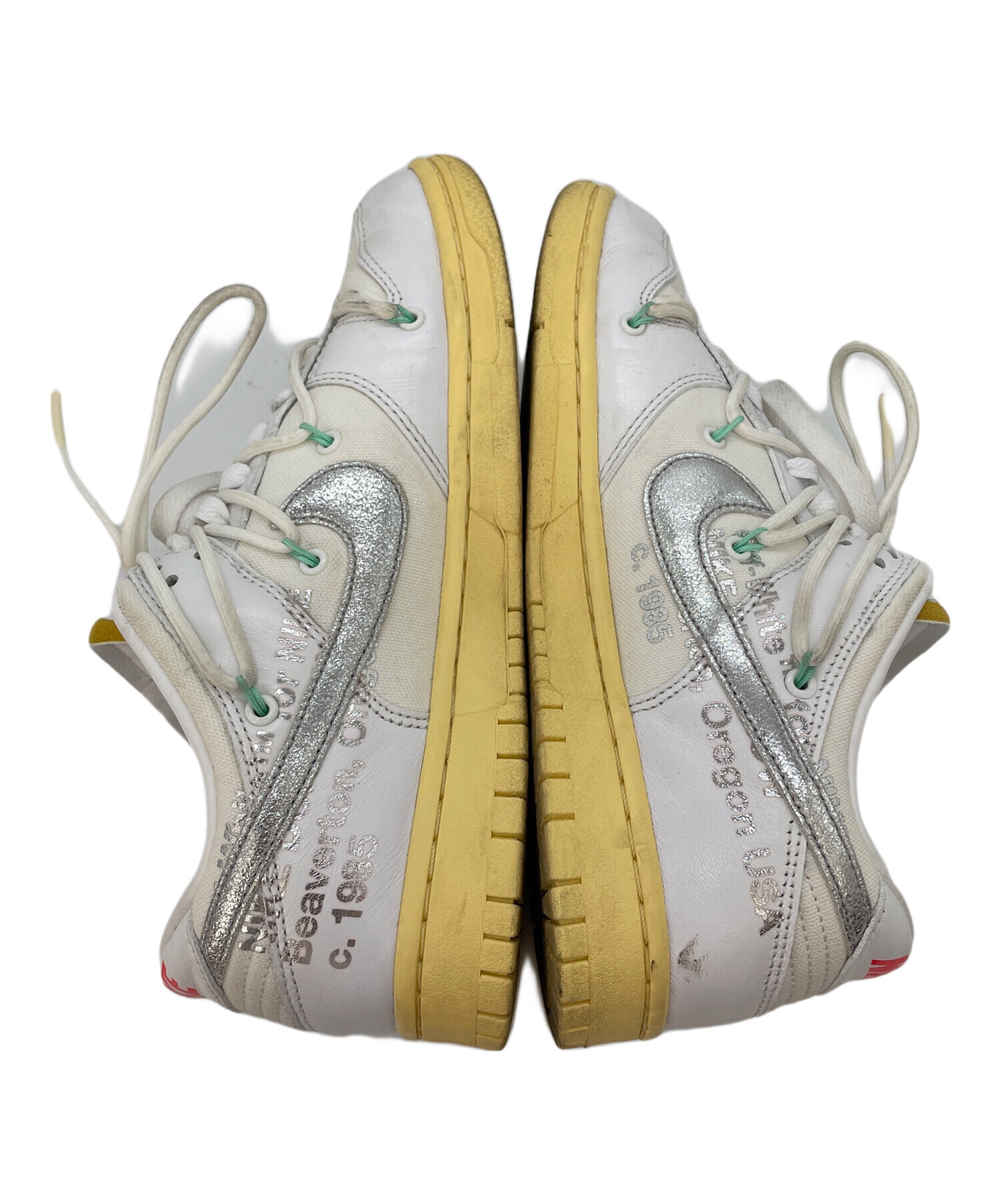 中古・古着通販】NIKE (ナイキ) OFF-WHITE × NIKE DUNK LOW 1 OF 50 