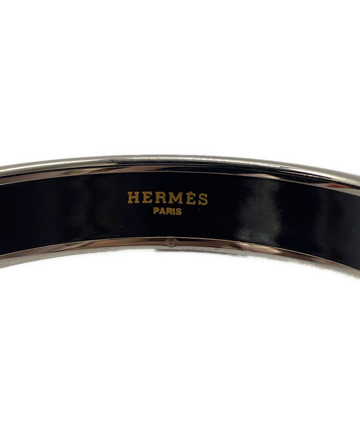 中古・古着通販】HERMES (エルメス) エマイユPM ネイビー×シルバー