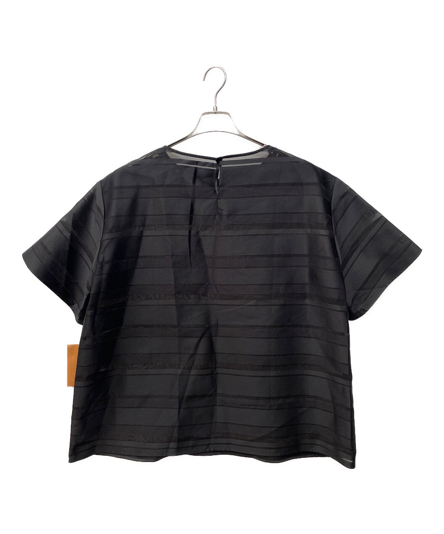 あ*い様 レリアン　13号＋　半袖ブラウス 新品未使用品 中古・古着通販】LEILIAN (レリアン) 半袖ブラウス ブラック サイズ:13
