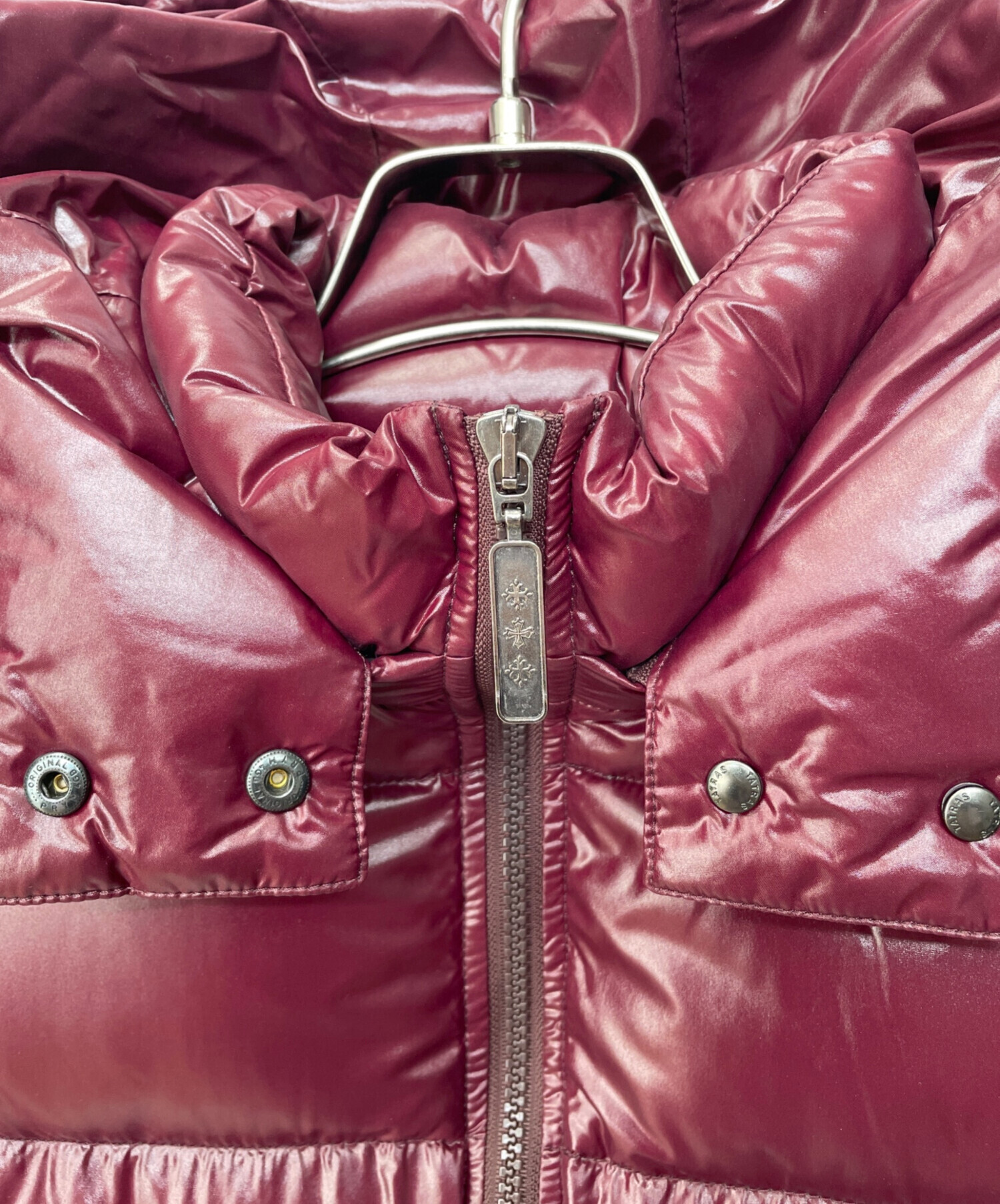 中古・古着通販】TATRAS (タトラス) ダウンジャケット ワインレッド