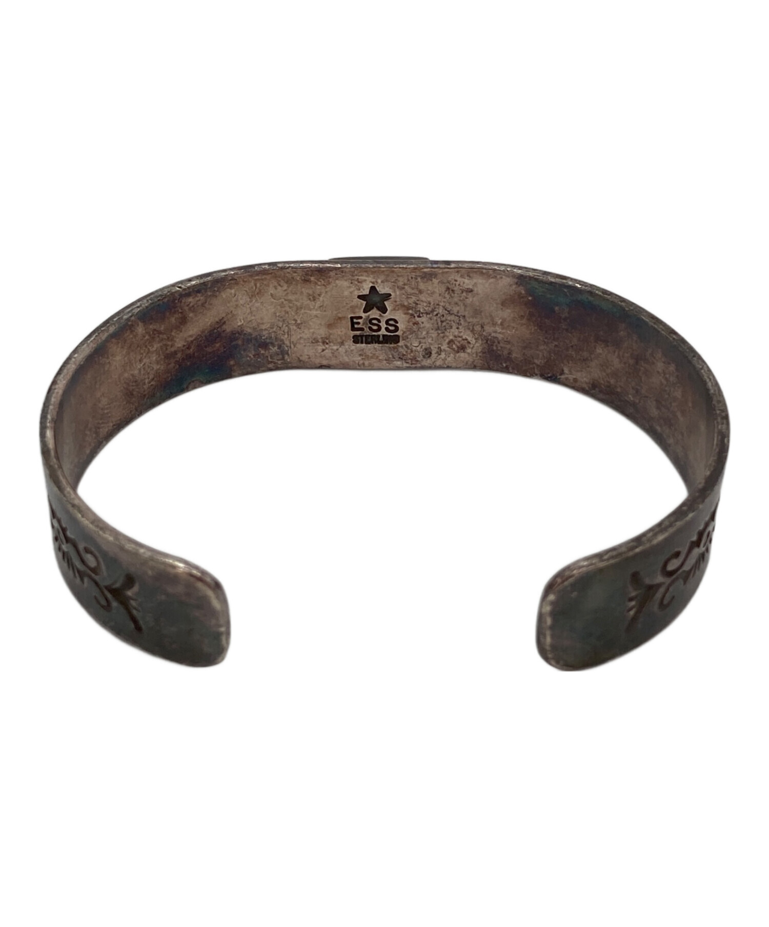 ナバホ Edison Sandy Smith〈ESS〉ターコイズ バングル - メルカリ