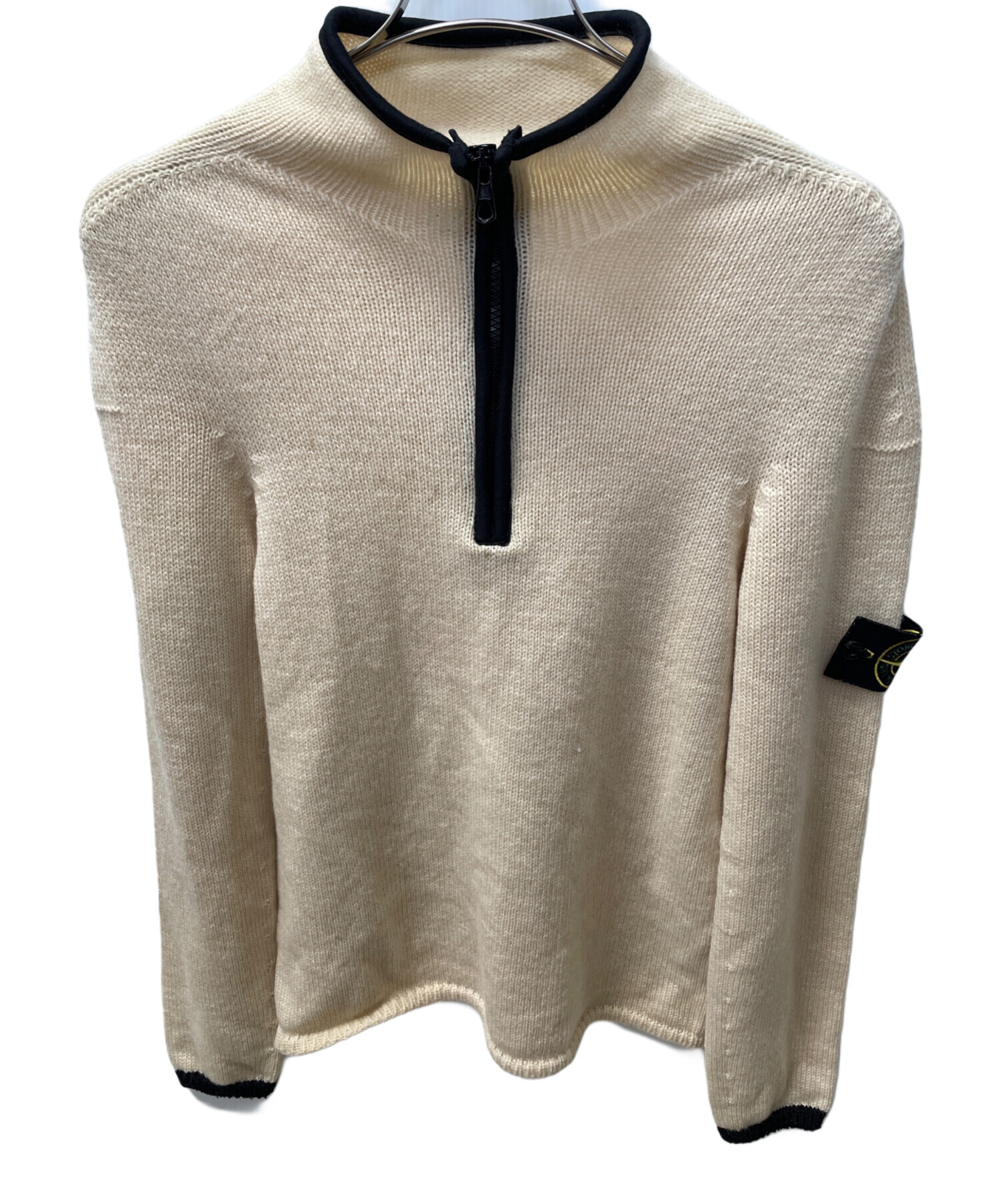 Stone  ウール ハーフジップ ネックウォーマー メンズファッション STONE ISLAND ストーンアイランド メンズハーフ