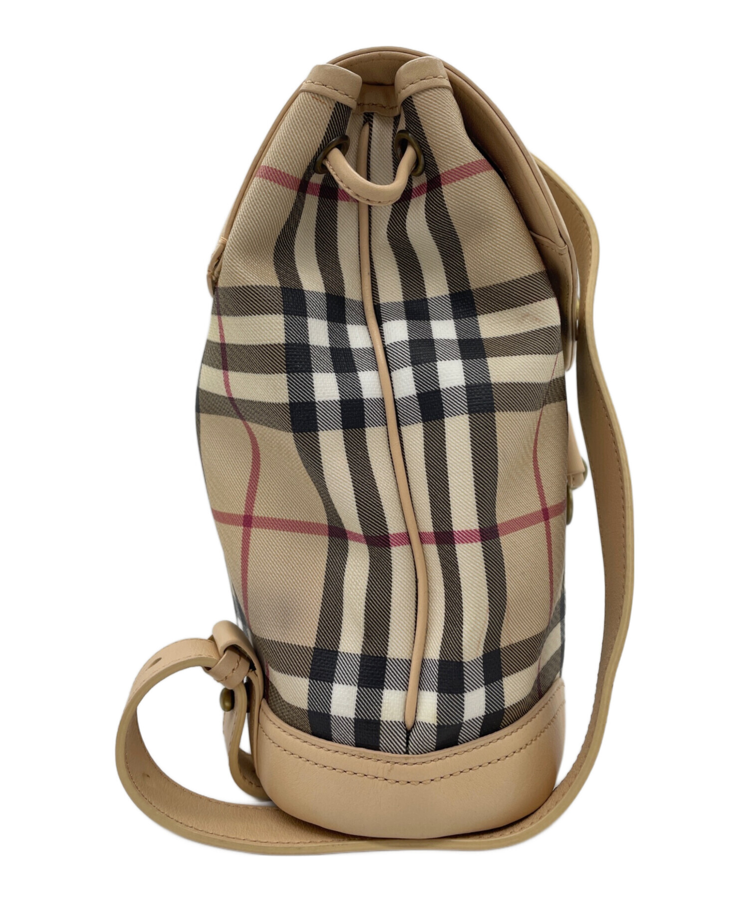 中古・古着通販】BURBERRY (バーバリー) リュック ベージュ｜ブランド 