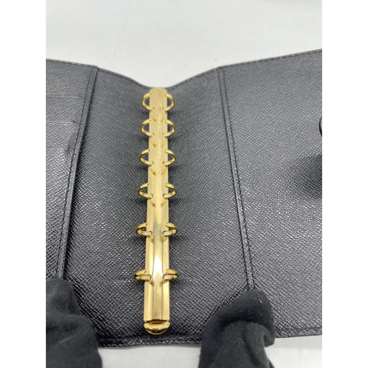 中古・古着通販】LOUIS VUITTON (ルイ ヴィトン) 手帳カバー ブラック