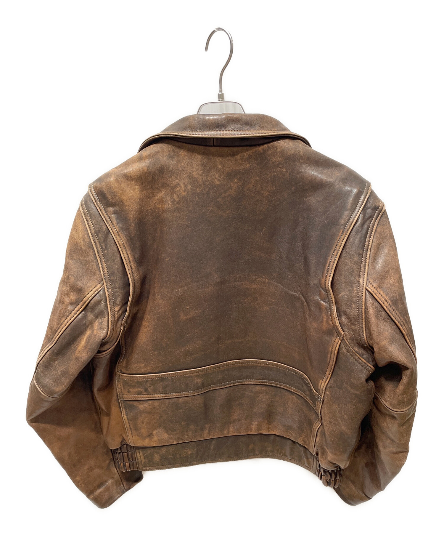 中古・古着通販】HARLEY-DAVIDSON (ハーレーダビッドソン) レザー 