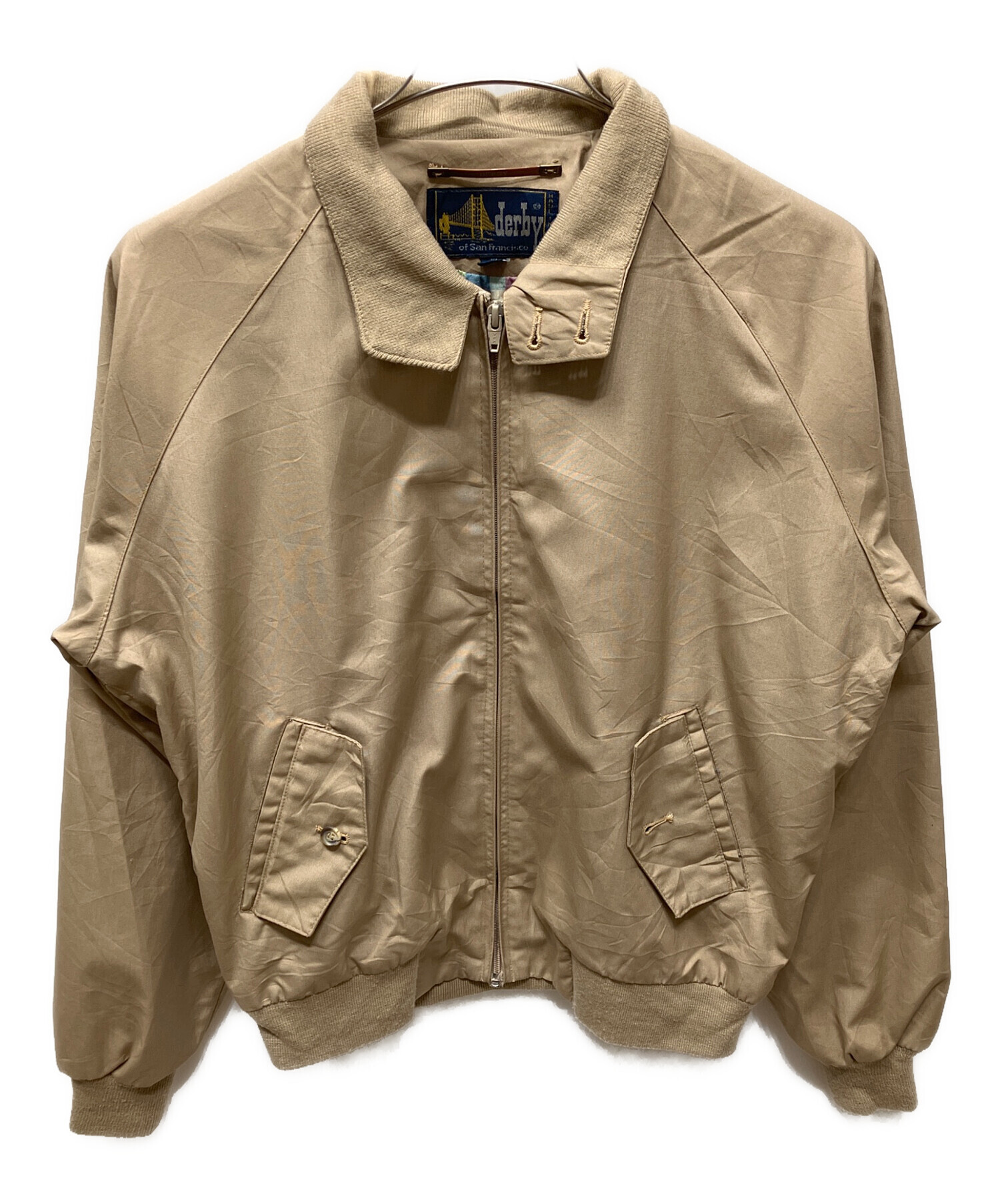 【希少】80s-90s derby 0f SanFranciscoスイングトップ 中古・古着通販】DERBY OF SAN FRANCISCO (ダービーオブ