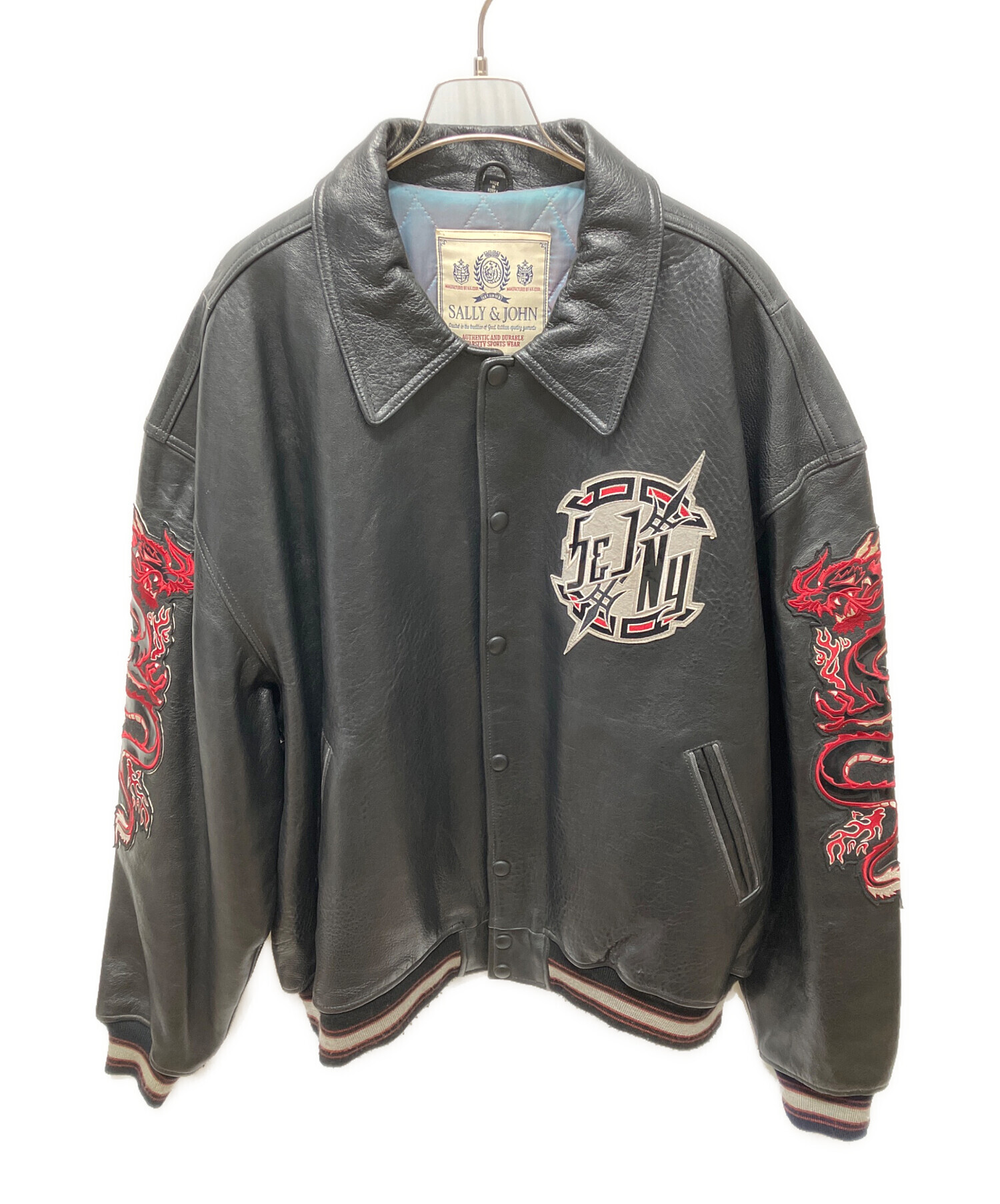 sally&john スタジャン　5XL レザー 中古・古着通販】SALLY&JOHN (サリー&ジョン) レザージャケット