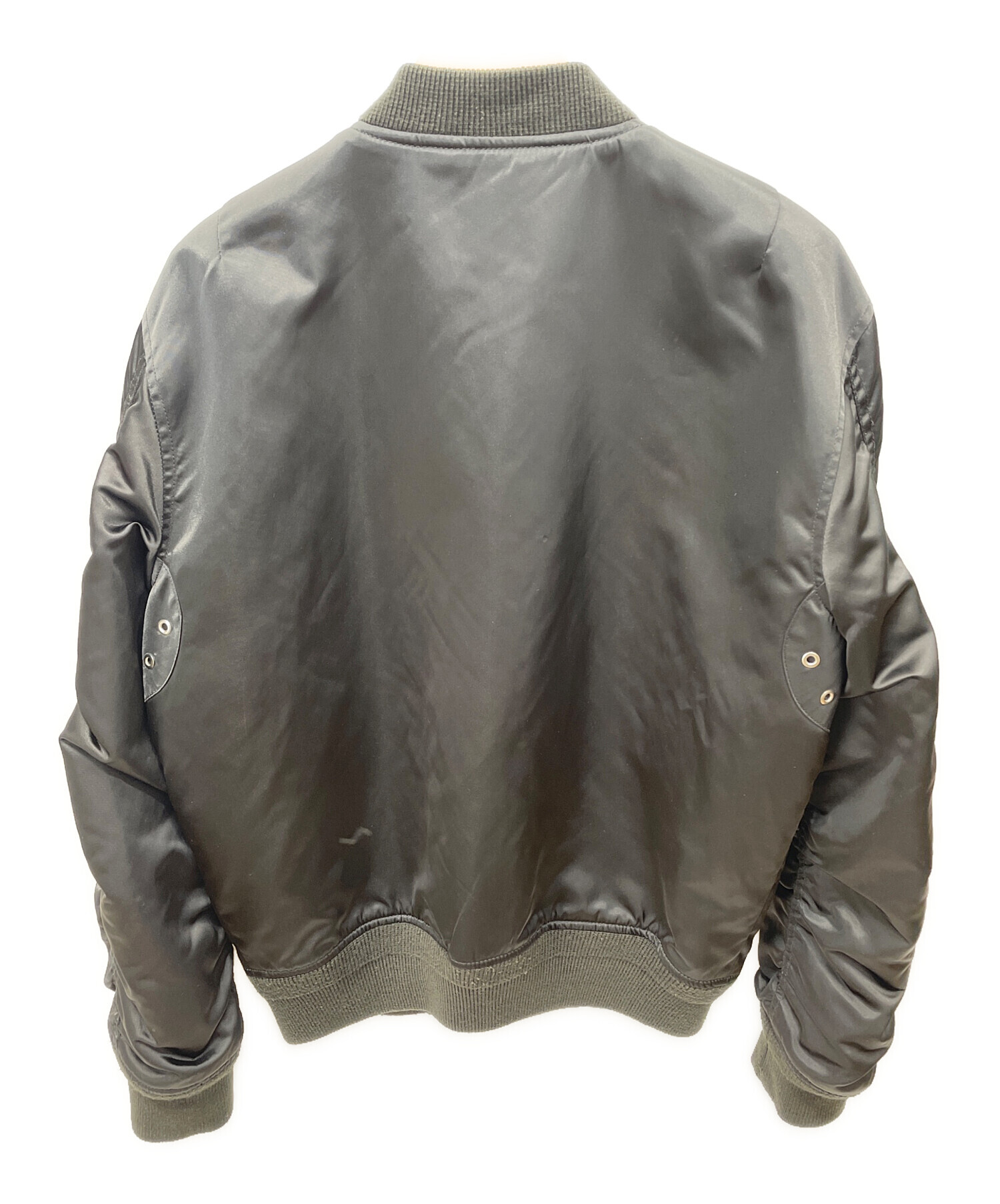 専用　ディーゼル　MA1ジャケット DIESEL ディーゼル ボンバージャケット メンズ 編み込みデザイン