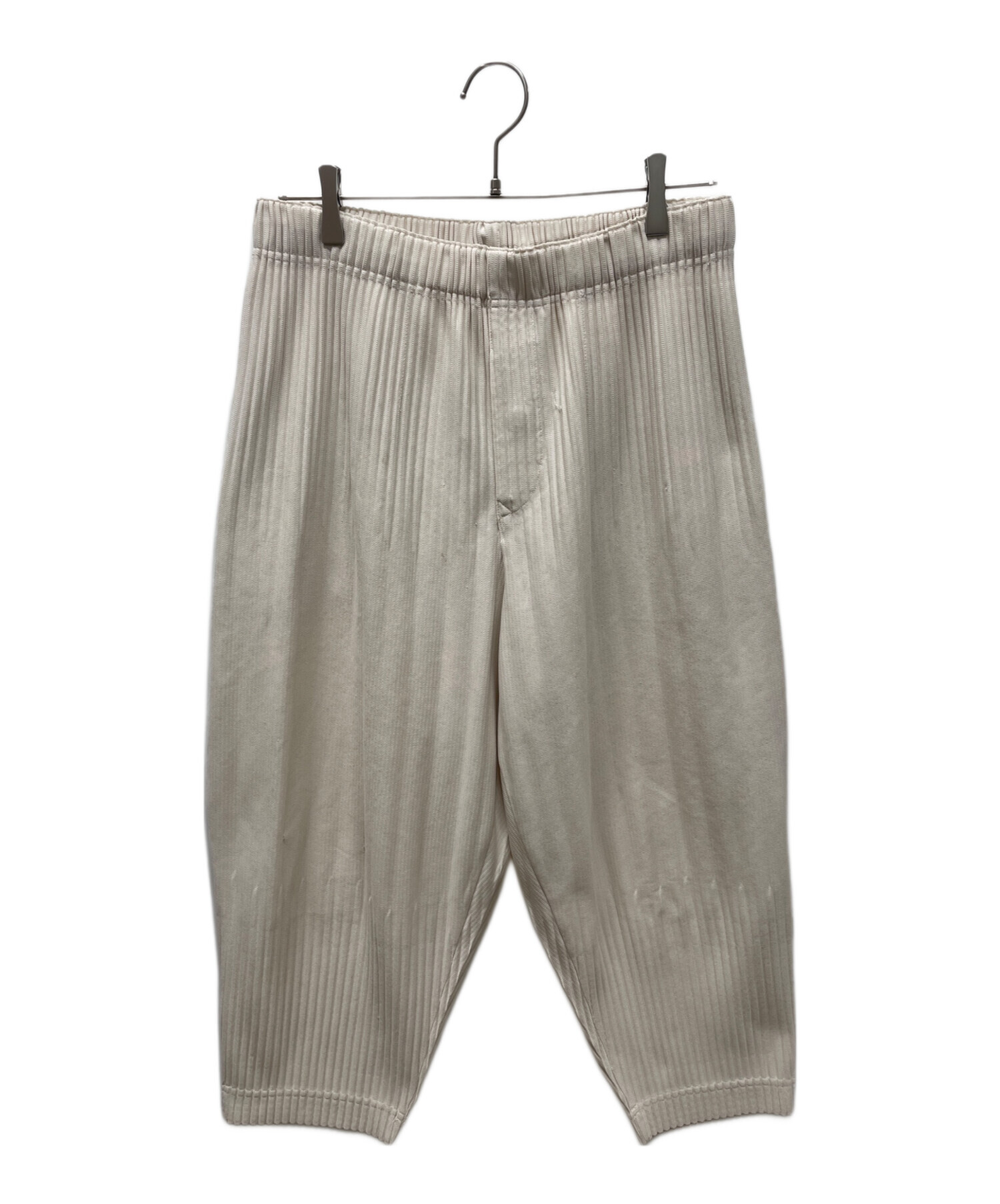 オムプリッセ イッセイミヤケ プリーツパンツ HP03JF128 サイズ3 中古・古着通販】HOMME PLISSE ISSEY MIYAKE (オム プリッセ イッセイ