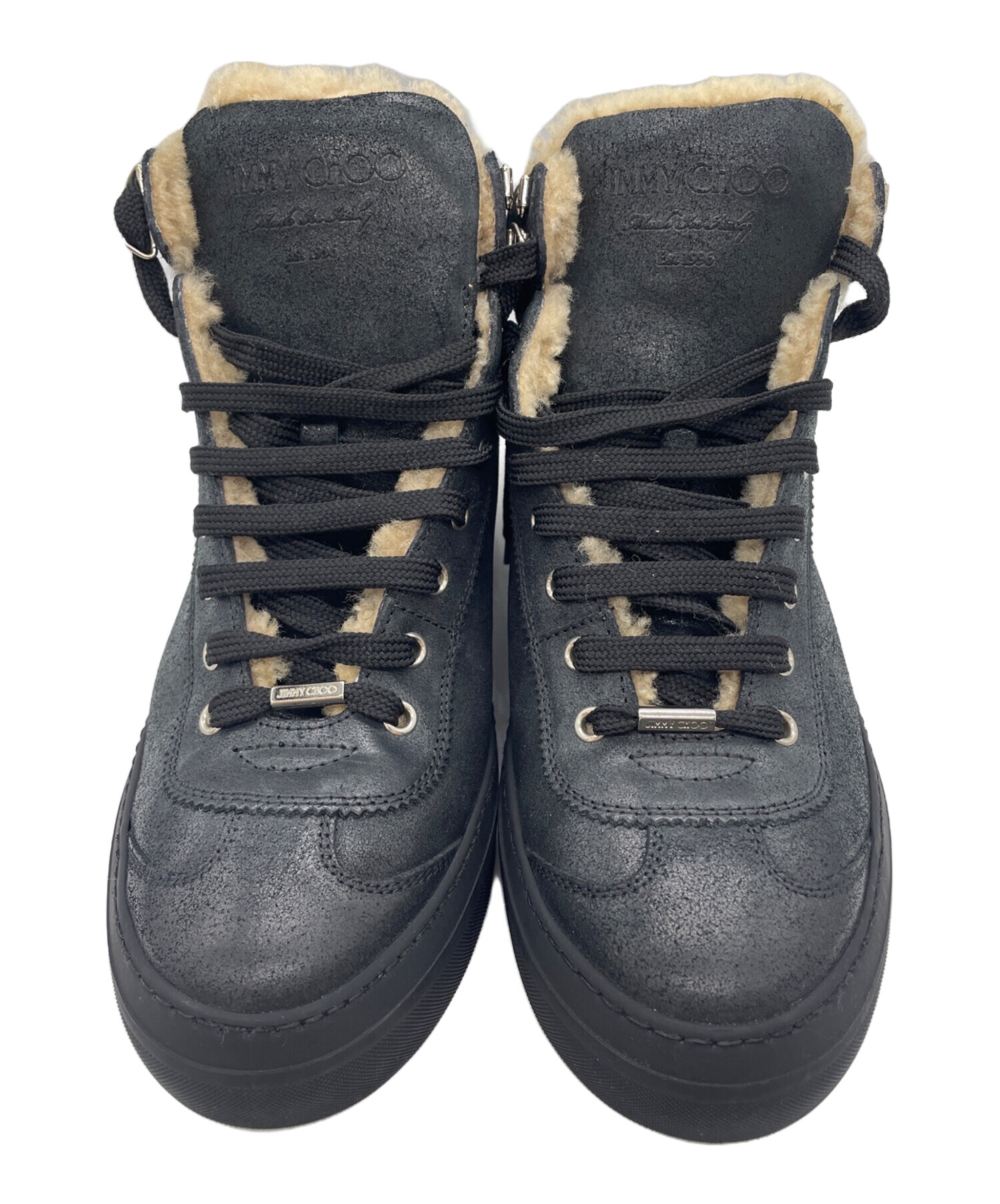 中古・古着通販】JIMMY CHOO (ジミーチュウ) ハイカットスニーカー