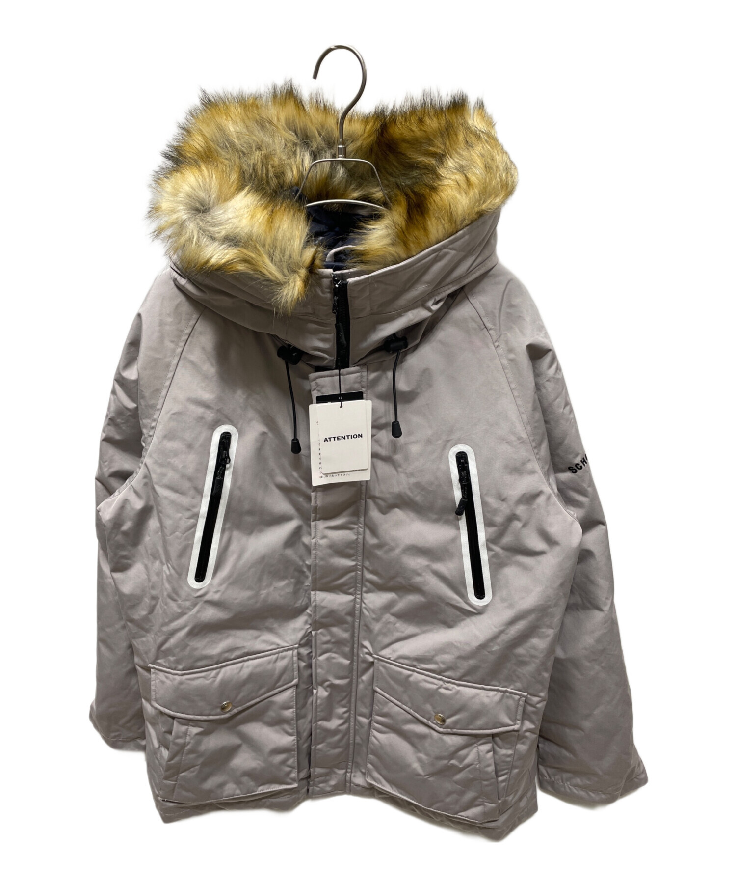 中古・古着通販】Schott (ショット) スノーケルダウンパーカー グレー 