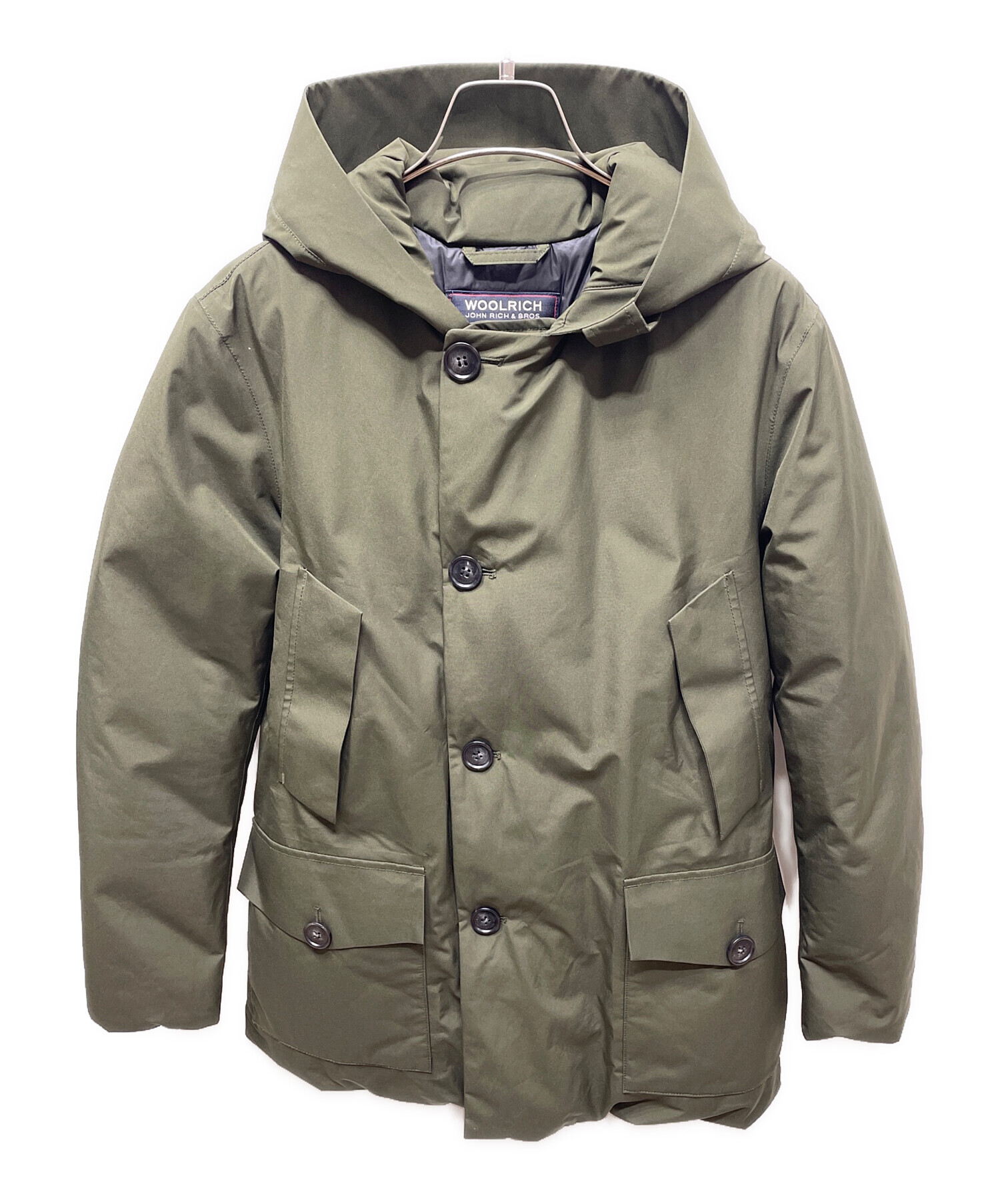 中古・古着通販】WOOLRICH (ウールリッチ) ダウンジャケット カーキ