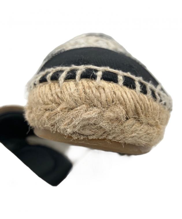 中古・古着通販】CHANEL (シャネル) エスパドリーユ ブルー×ブラウン