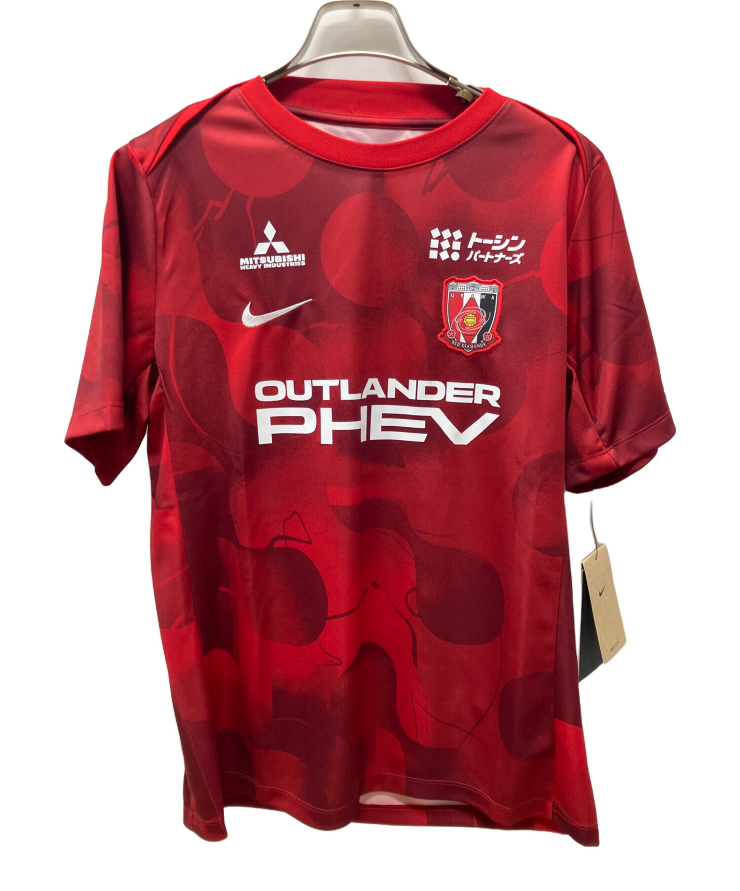 中古・古着通販】NIKE (ナイキ) サッカーユニフォーム レッド サイズ:L