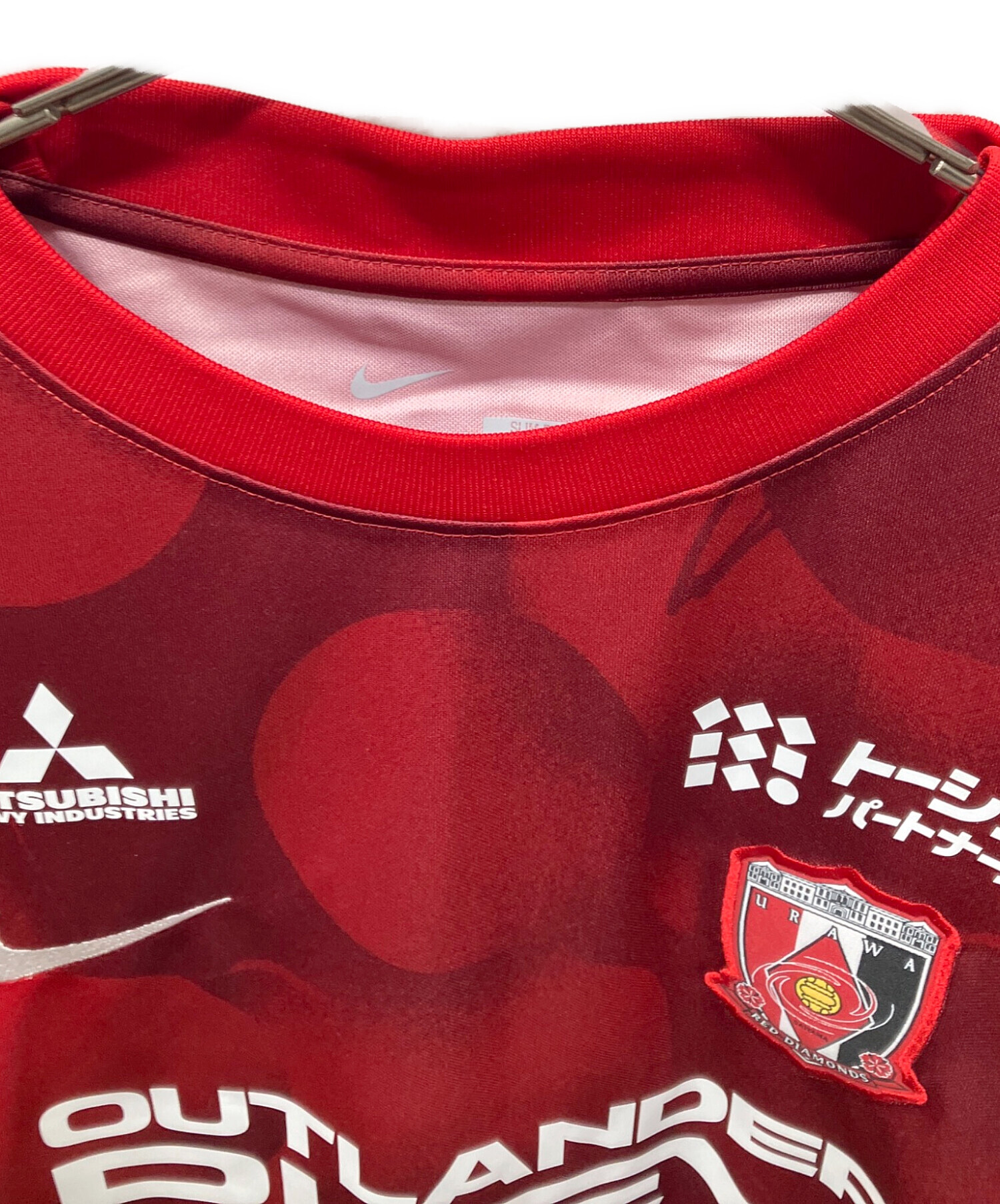 中古・古着通販】NIKE (ナイキ) サッカーユニフォーム レッド サイズ:L