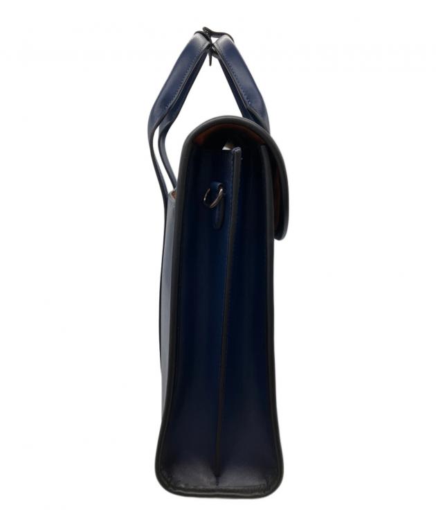 中古・古着通販】COACH (コーチ) ゴッサム ポートフォリオ ネイビー