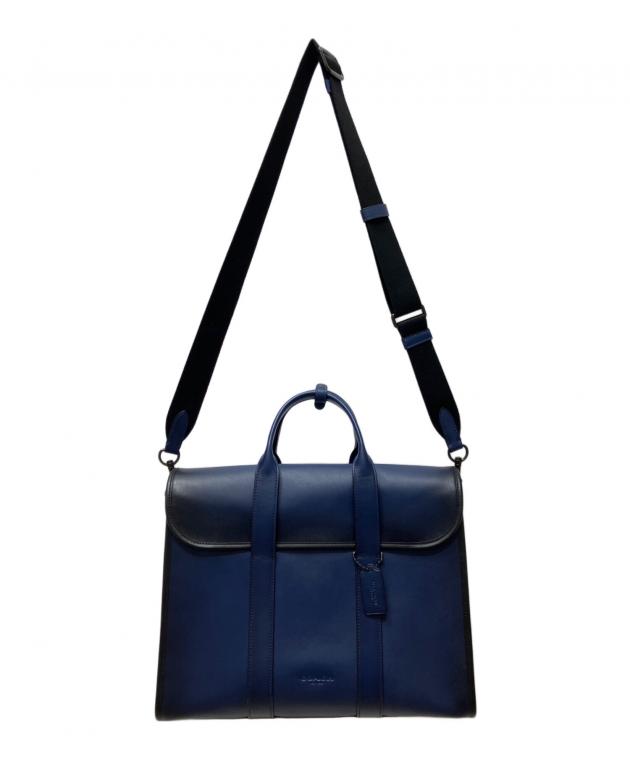 中古・古着通販】COACH (コーチ) ゴッサム ポートフォリオ ネイビー