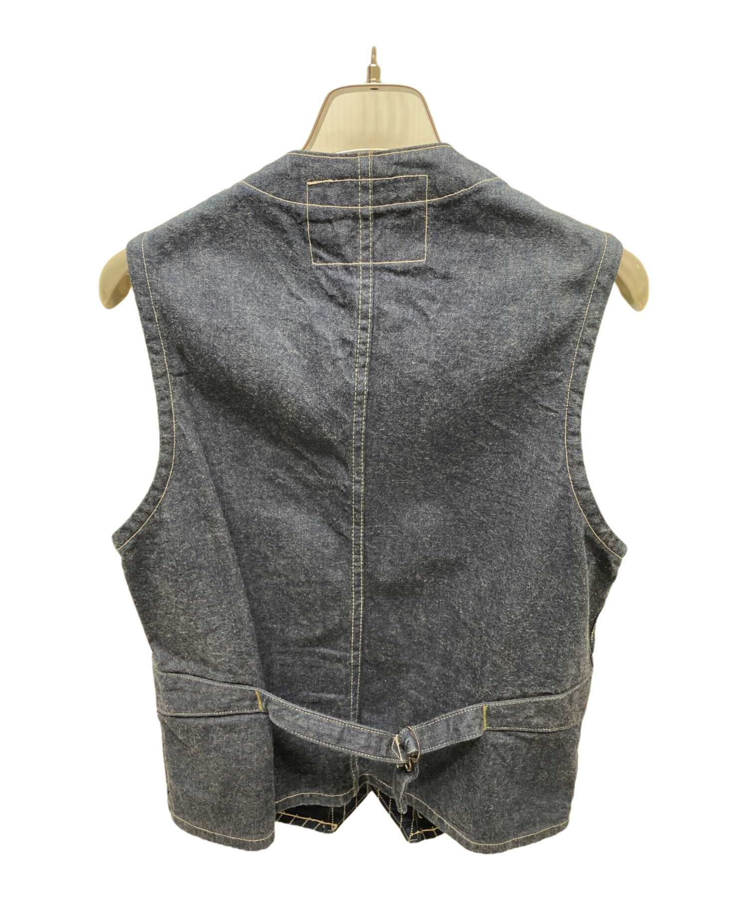 中古・古着通販】SUGAR CANE (シュガーケーン) ベスト ネイビー サイズ