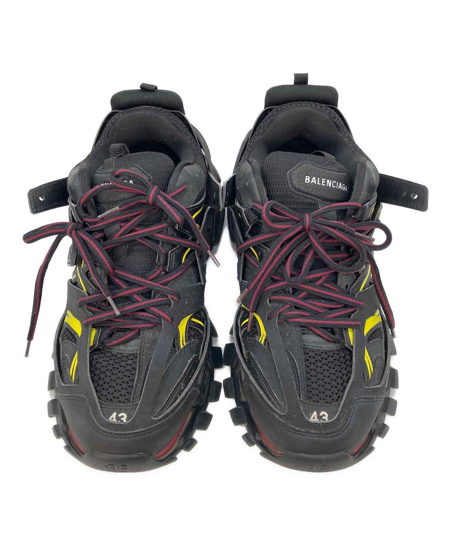 BALENCIAGA Trackスニーカー 38中古品 中古・古着通販】BALENCIAGA (バレンシアガ) TRACKスニーカー ブラック