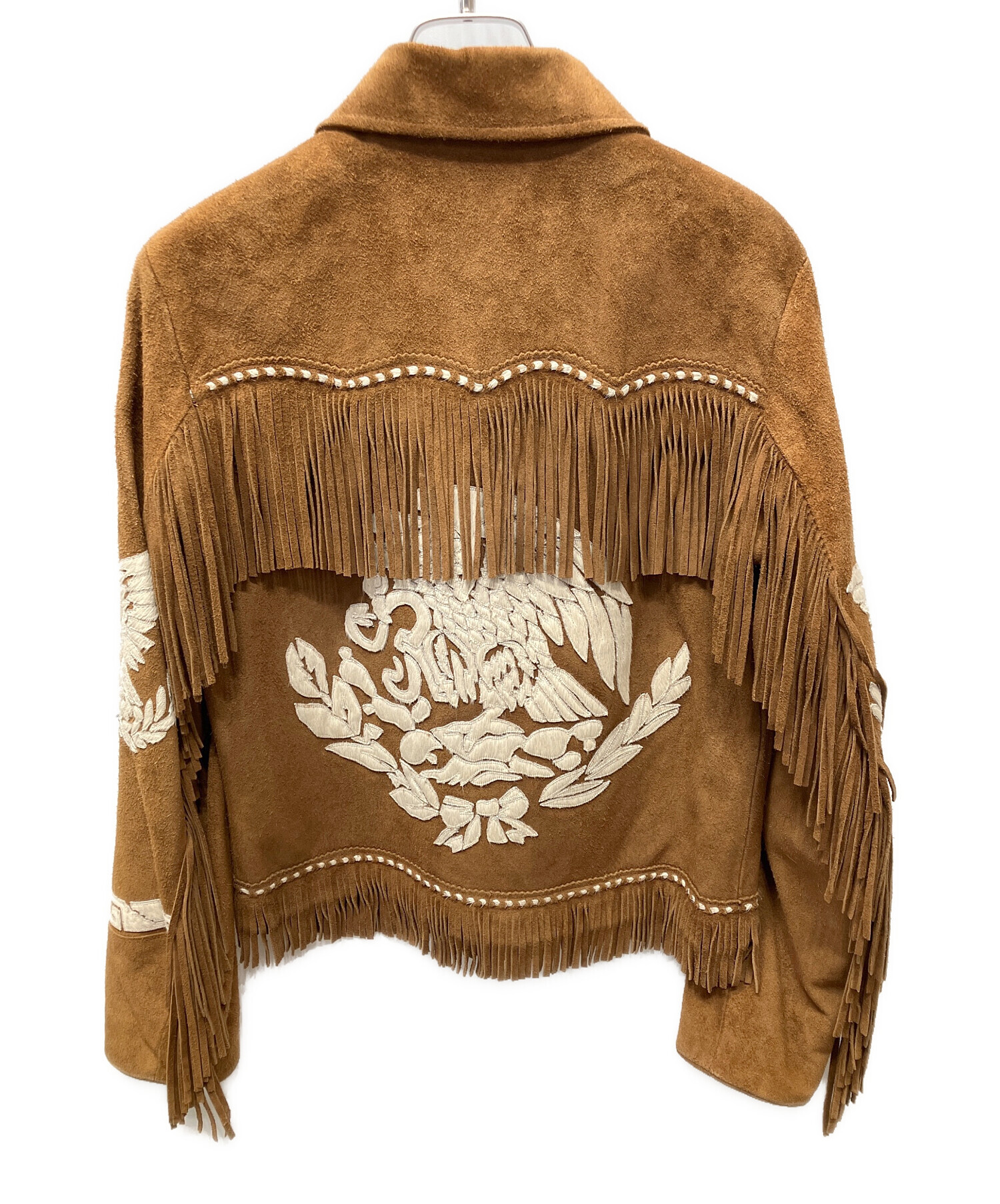 中古・古着通販】RALPH LAUREN (ラルフローレン) フリンジレザー