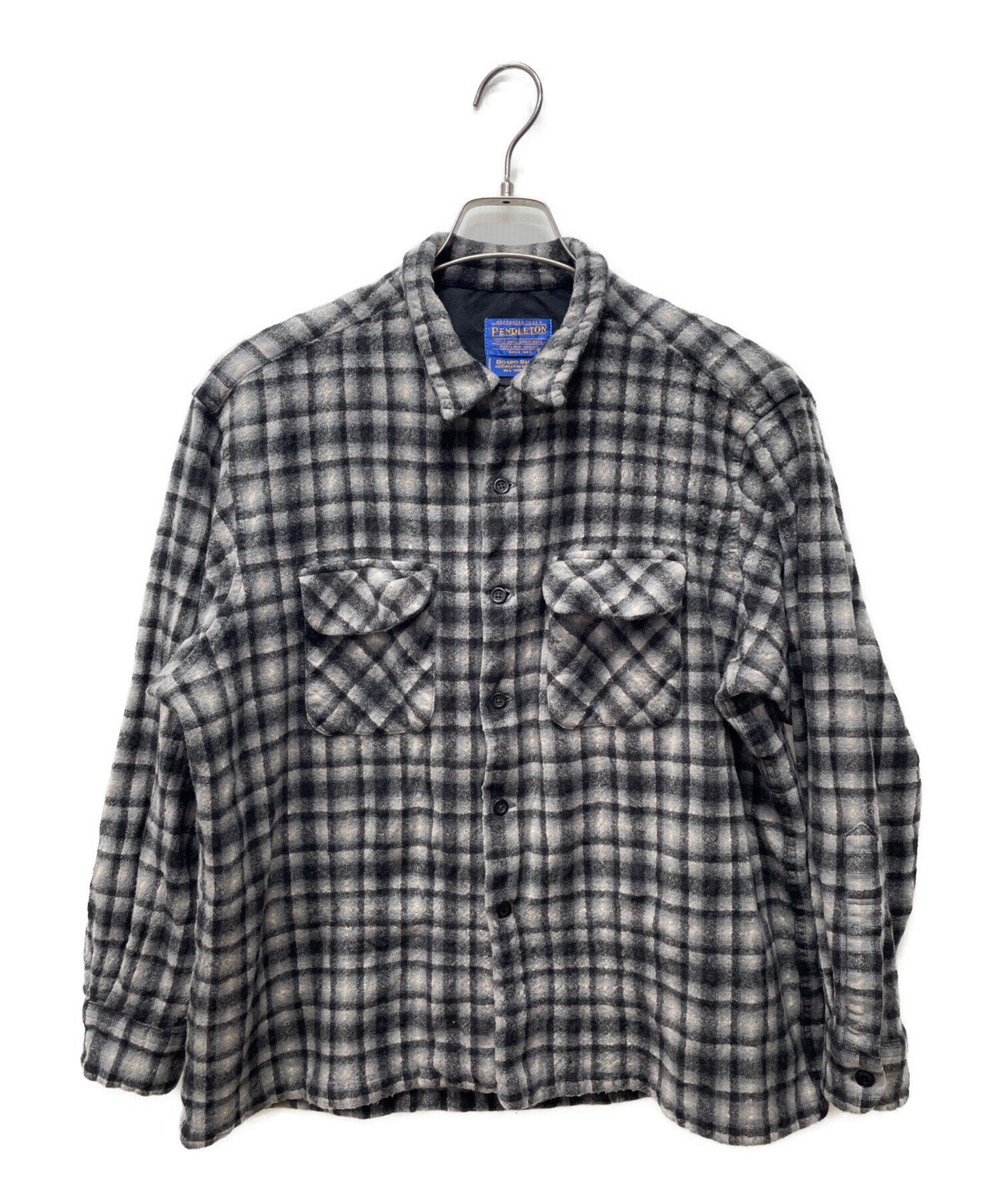 【フレア】 Pendleton ウールシャツ XL ペンドルトン 中古・古着通販】PENDLETON (ペンドルトン) ウールシャツ グレー