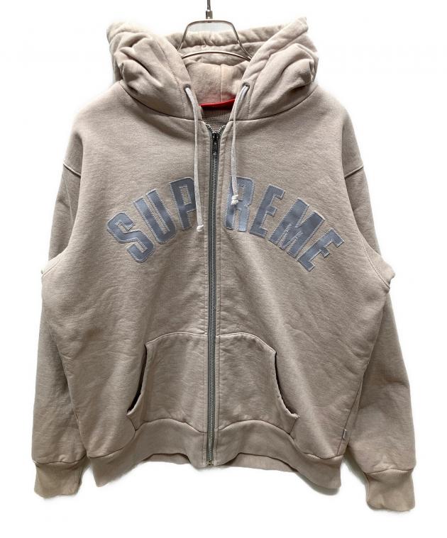 中古・古着通販】SUPREME (シュプリーム) ジップパーカー ベージュ 