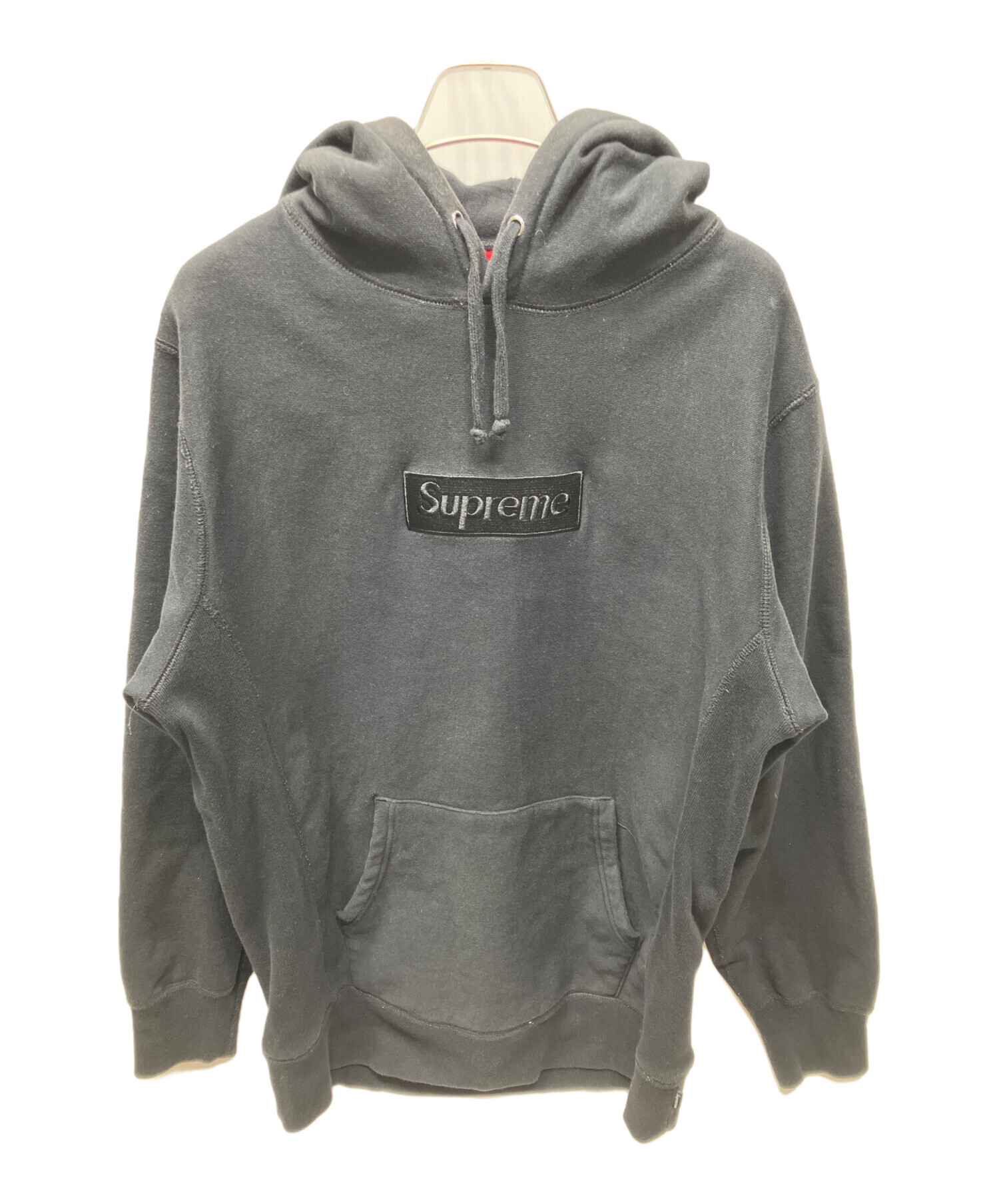 中古・古着通販】SUPREME (シュプリーム) パーカー ブラック サイズ:XL