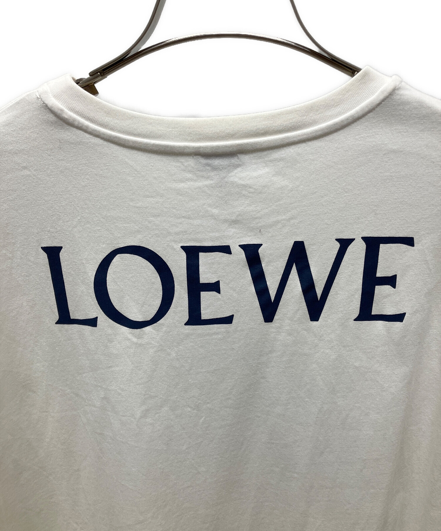 中古・古着通販】LOEWE (ロエベ) Tシャツ ホワイト サイズ:M｜ブランド