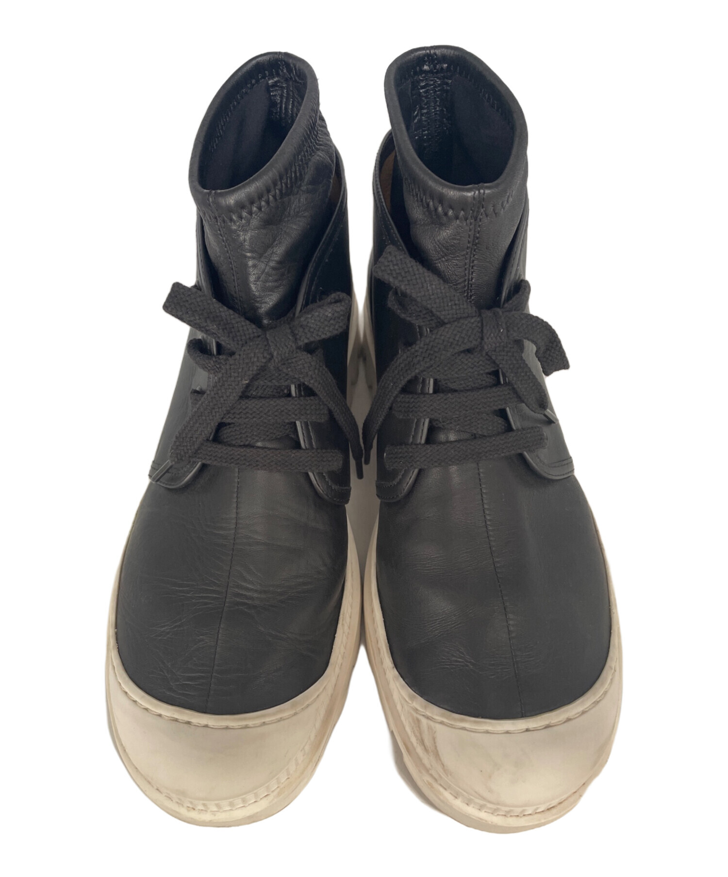 中古・古着通販】LOEWE (ロエベ) コンバットブーツ ブラック サイズ:39