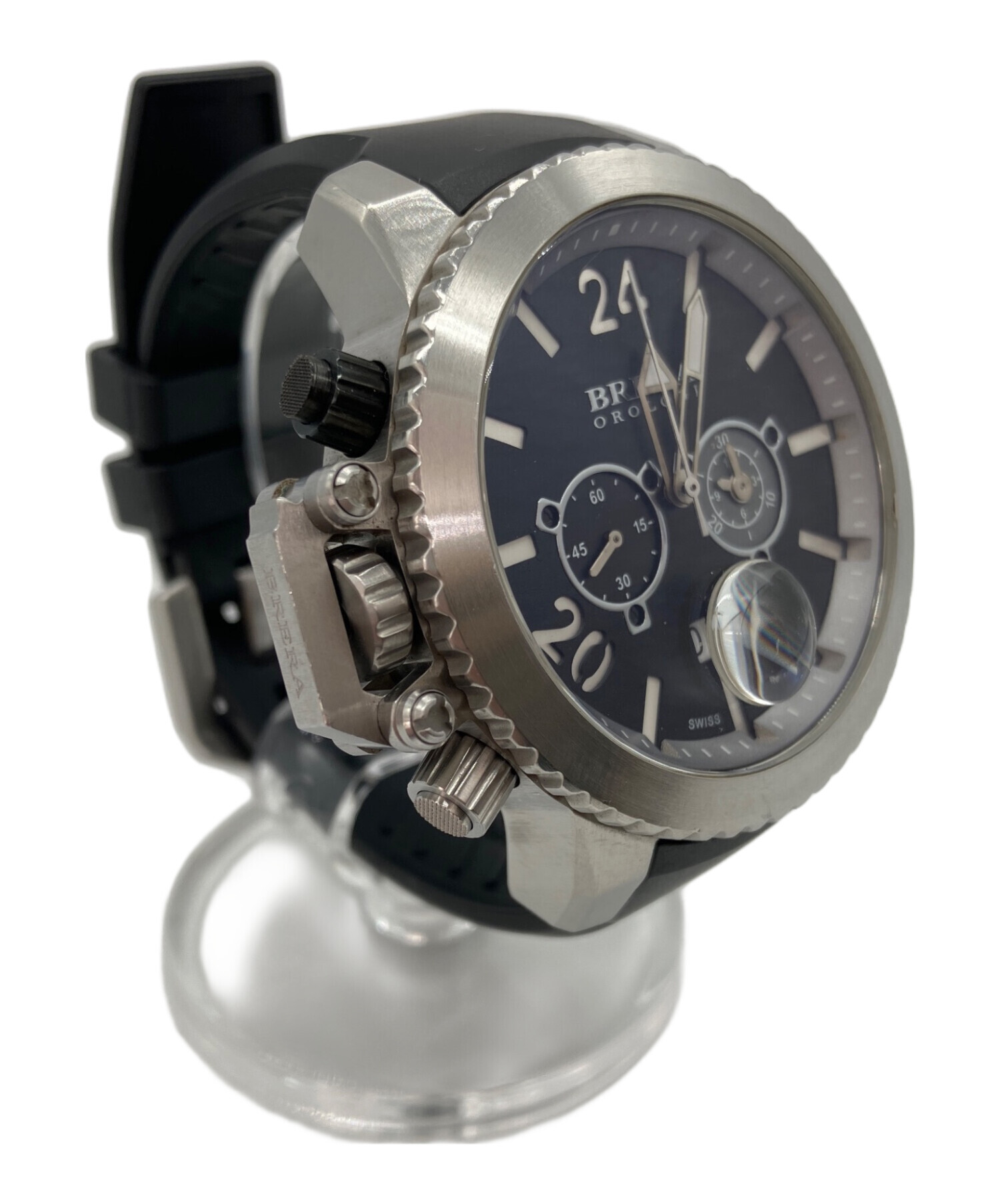 中古・古着通販】BRERA OROLOGI (ブレラオロロジ) 腕時計 ブラック