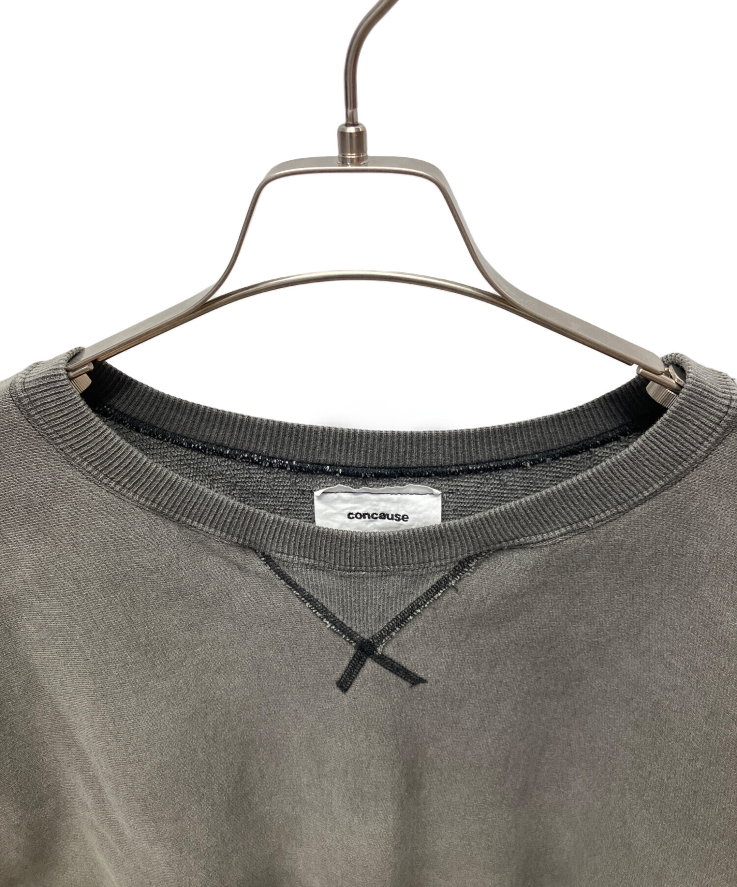 中古・古着通販】concause (コンコース) RW FV SWEAT SHIRTS グレー