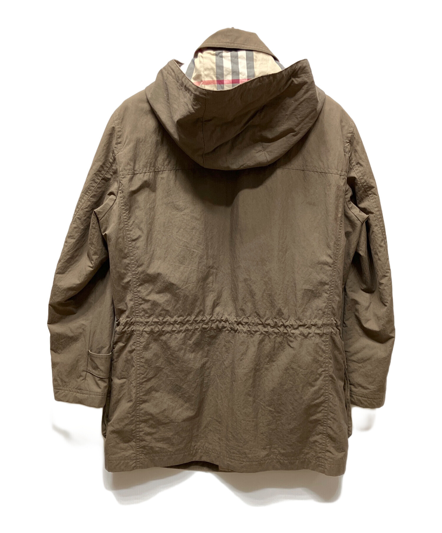 BURBERRY バーバリー コート ジャケット ライナー　ダウン 中古・古着通販】BURBERRY (バーバリー) ライナー付コート カーキ