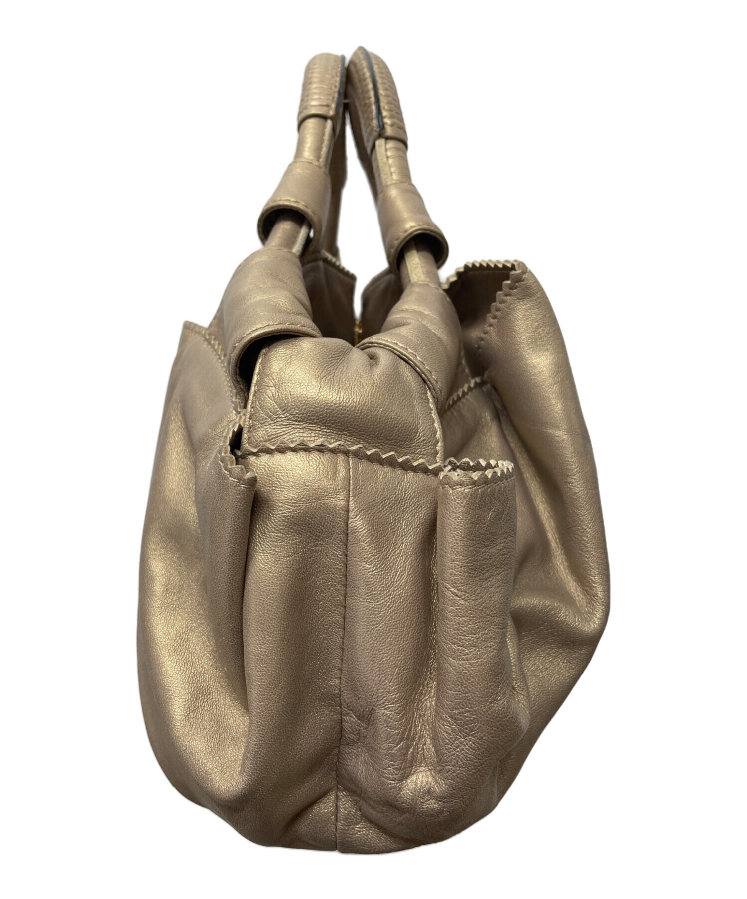中古・古着通販】LOEWE (ロエベ) ナッパアイレ ゴールド｜ブランド