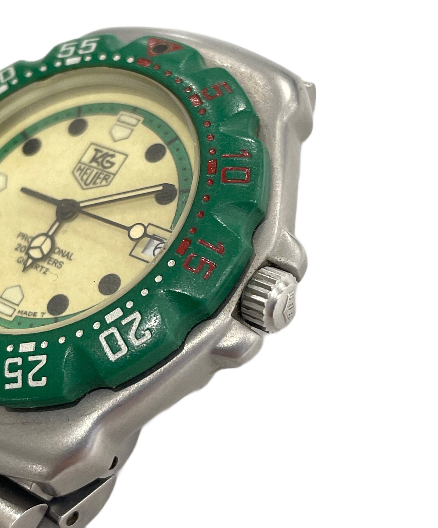TAG HEUER フォーミュラ クォーツ　腕時計　平成レトロ　緑 中古・古着通販】TAG Heuer (タグ・ホイヤー) フォーミュラ1