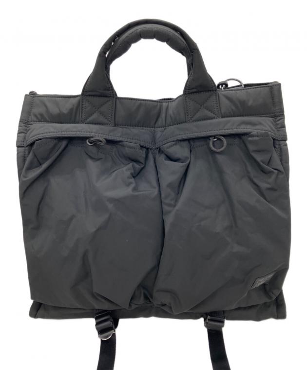 中古・古着通販】PORTER (ポーター) 2WAYトートバッグ(L) ブラック