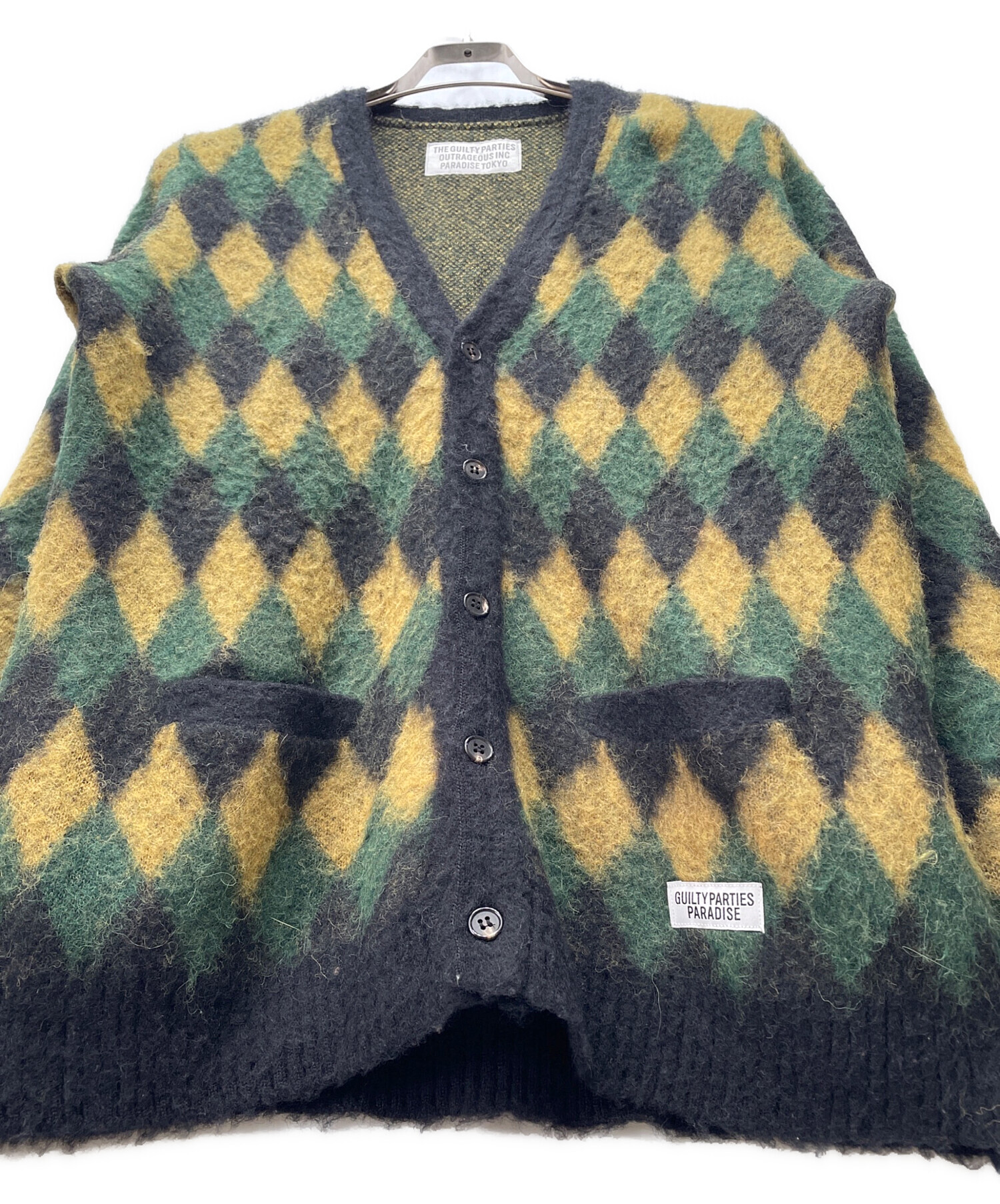 中古・古着通販】WACKO MARIA (ワコマリア) 16AW アルパカ混アーガイル