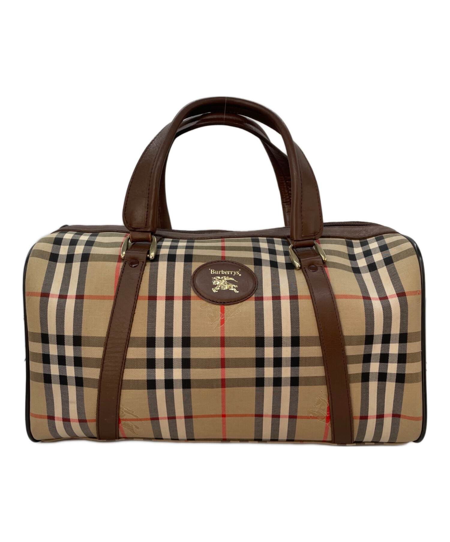 BURBERRY Burberrys ボストンバック 旧ロゴ 最終値下げ 中古・古着通販】Burberry's (バーバリー) ボストンバッグ ブラウン