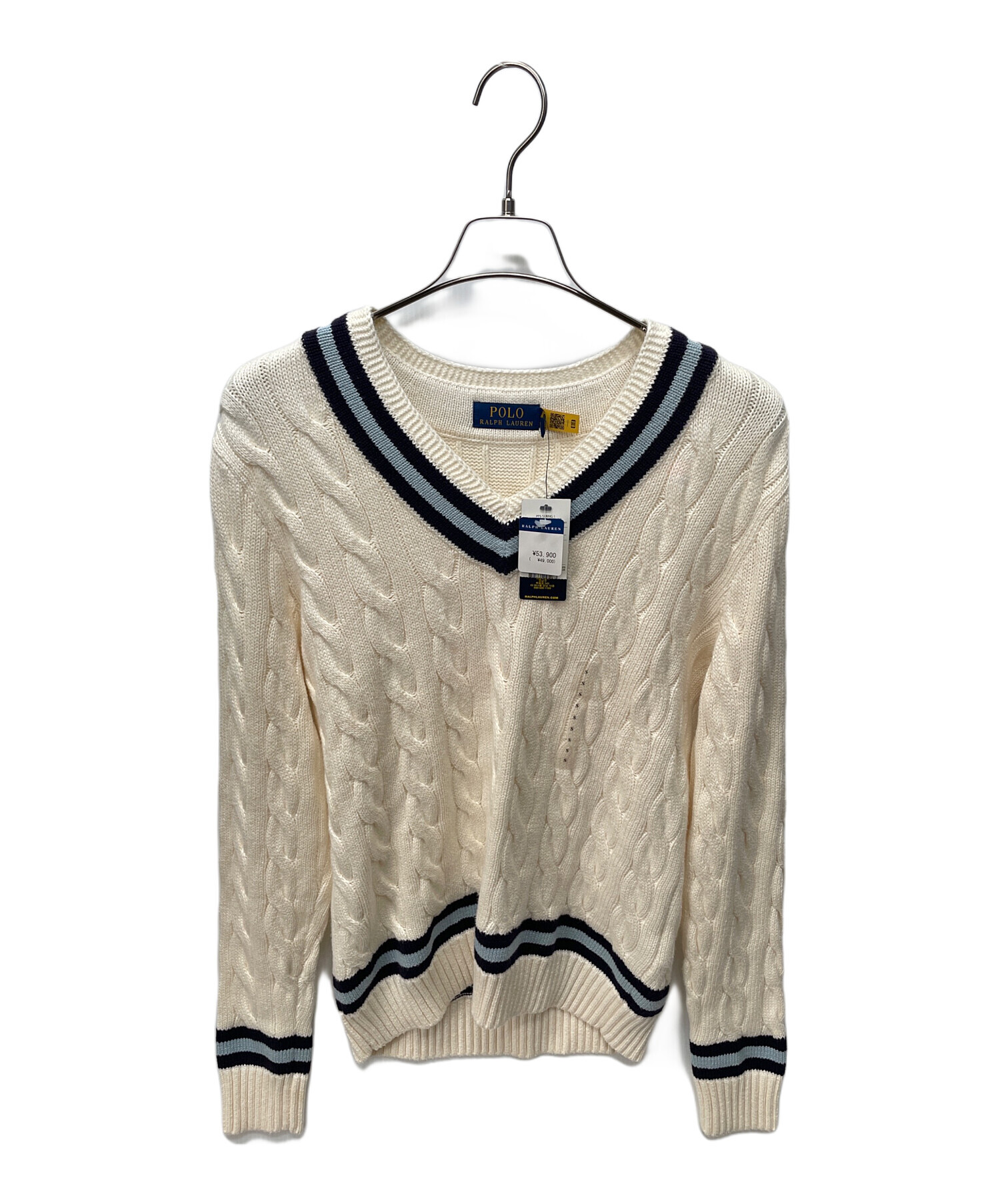 中古・古着通販】POLO RALPH LAUREN (ポロ・ラルフローレン) Vネック 