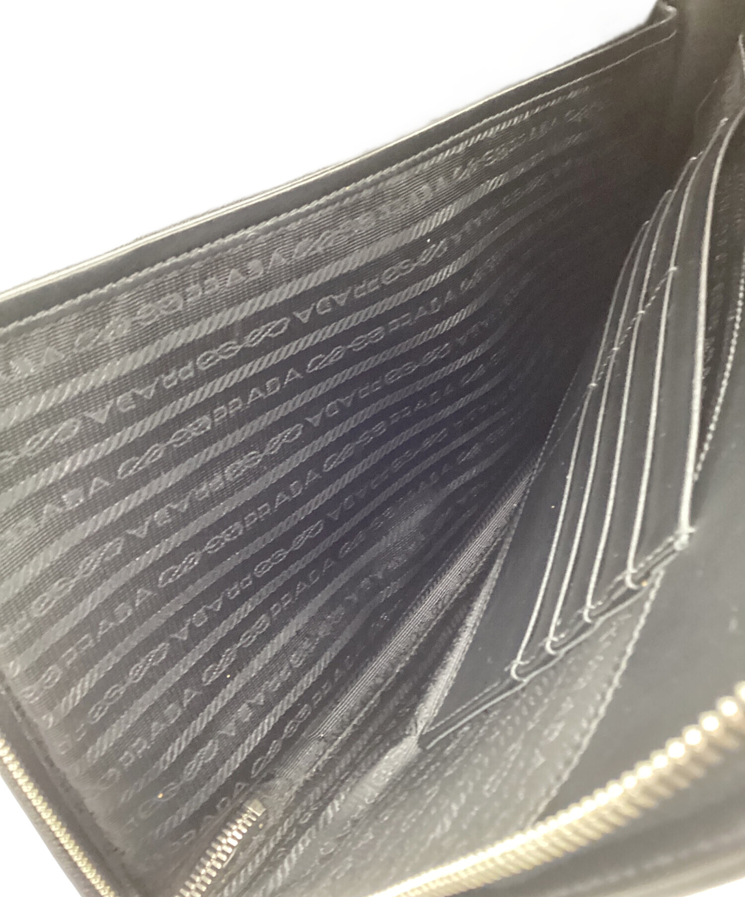 中古・古着通販】PRADA (プラダ) クラッチバッグ ブラック｜ブランド