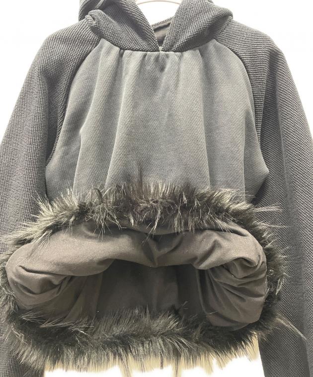 中古・古着通販】DINOWORKS (ディノワークス) NEW EGG HOODIE ブラック
