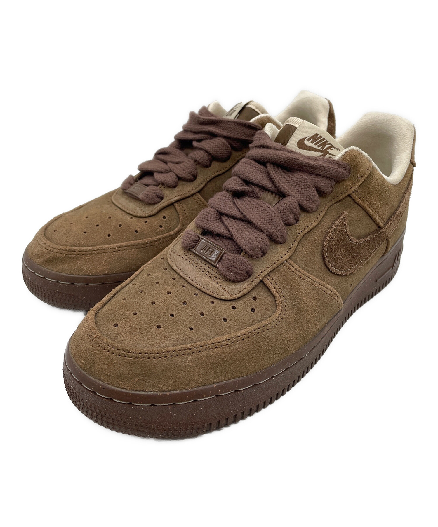 中古・古着通販】NIKE (ナイキ) AIR FORCE 1 '07 CACAO WOW ブラウン