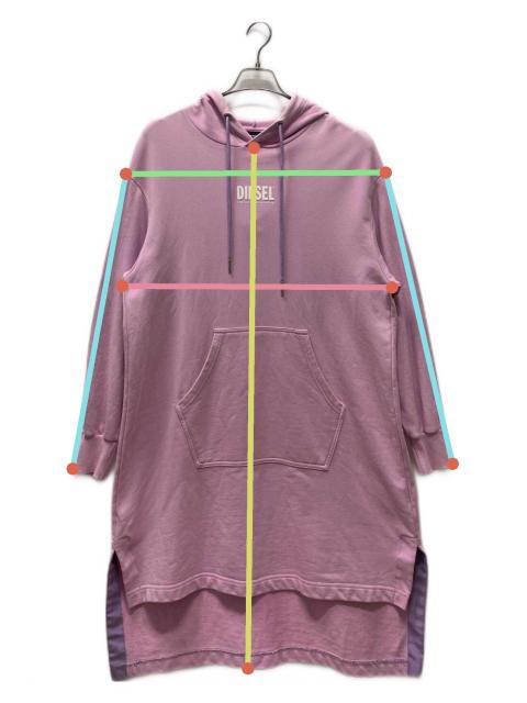 DIESEL フーディー ワンピース SHIFFON｜DIESEL ディーゼル Kids & Junior ブランドロゴフーディー