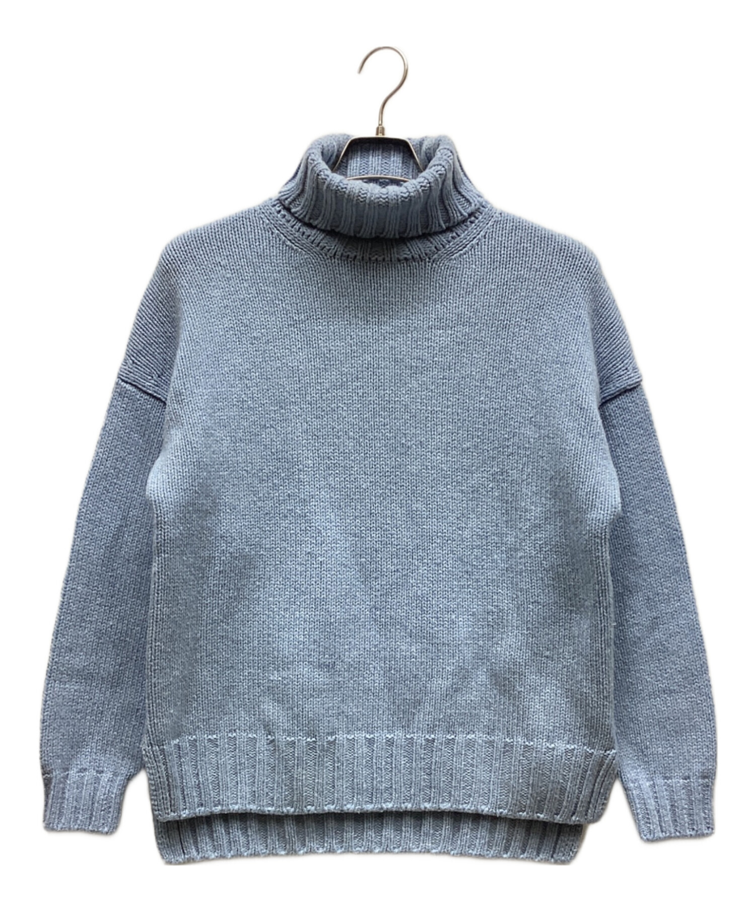 中古・古着通販】SLOANE (スローン) 厚手ニット ブルー サイズ:1