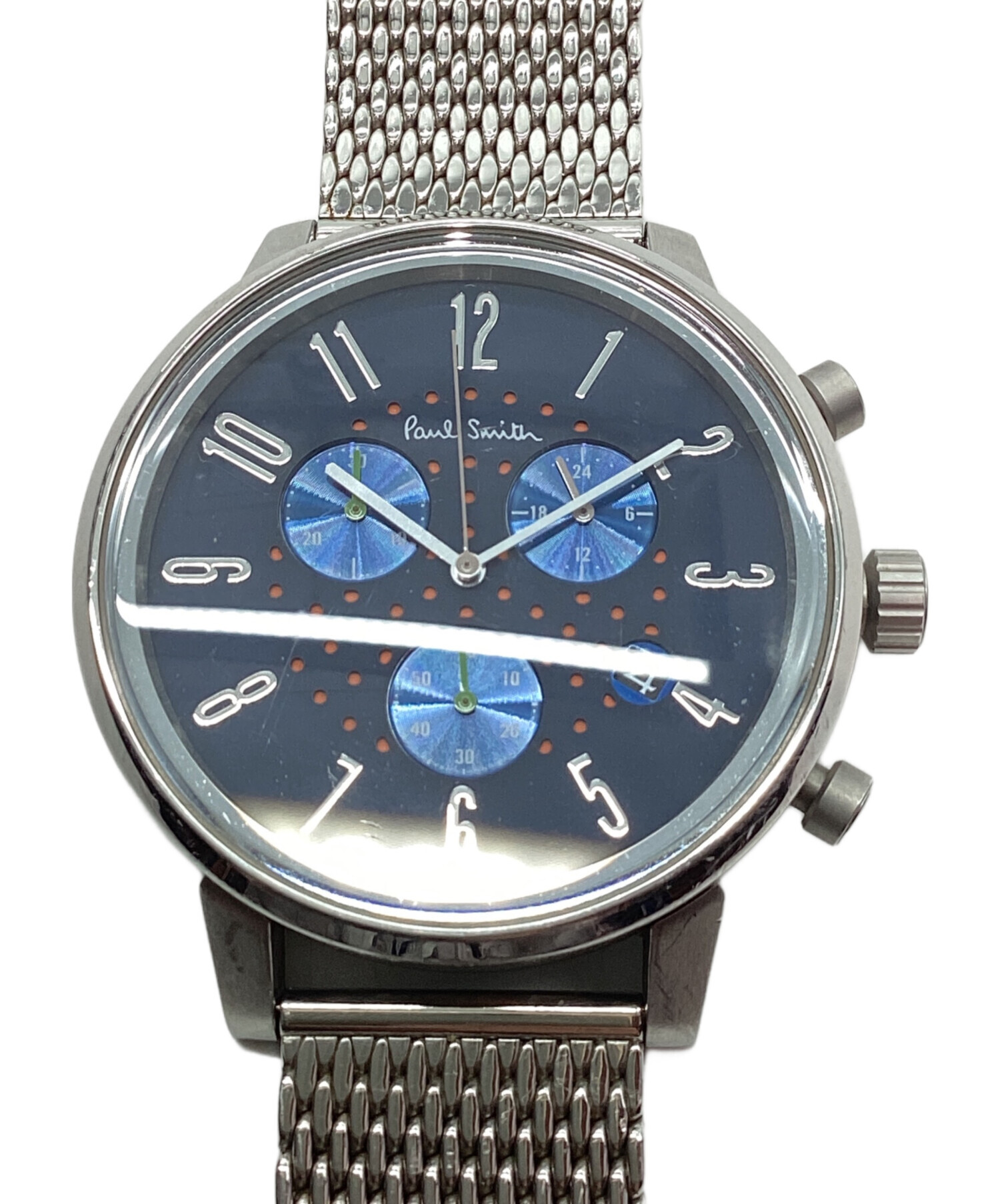 中古・古着通販】PAUL SMITH (ポールスミス) 腕時計 ネイビー