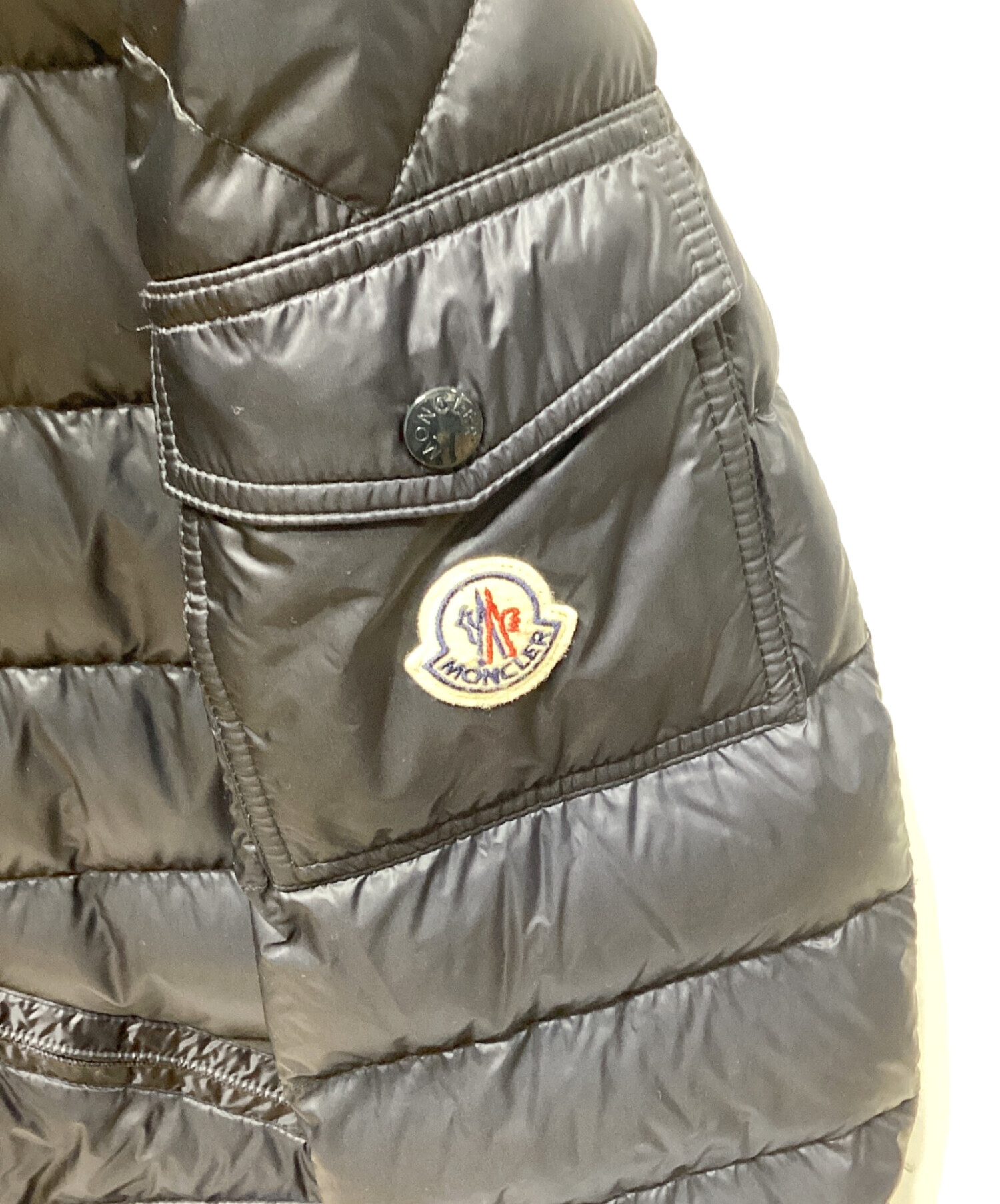 中古・古着通販】MONCLER (モンクレール) ダウンジャケット ネイビー