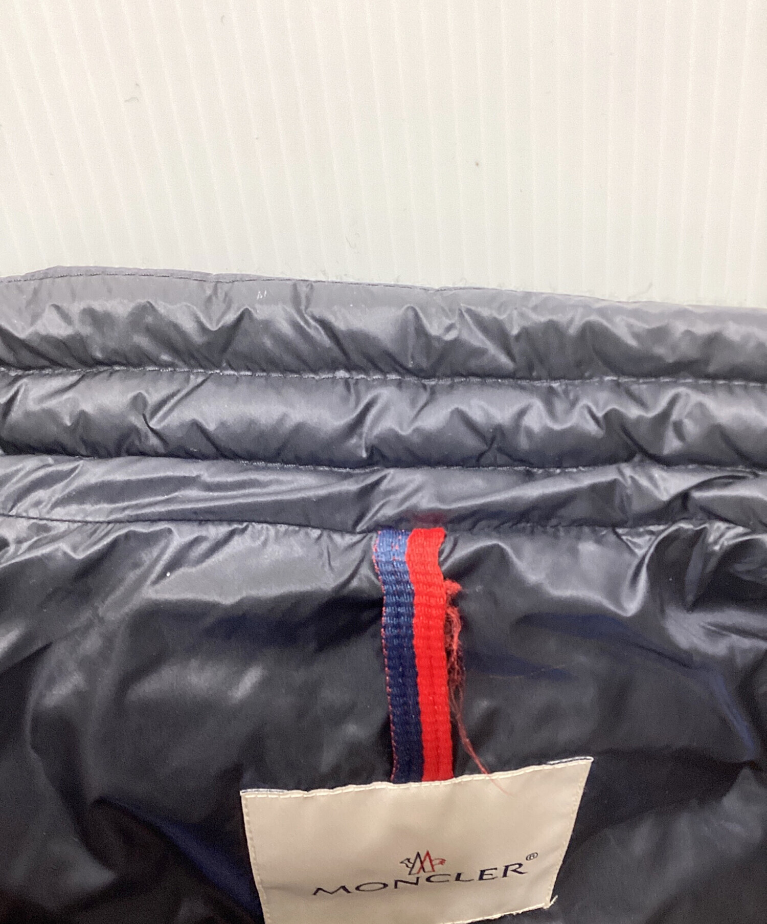 中古・古着通販】MONCLER (モンクレール) ダウンジャケット ネイビー
