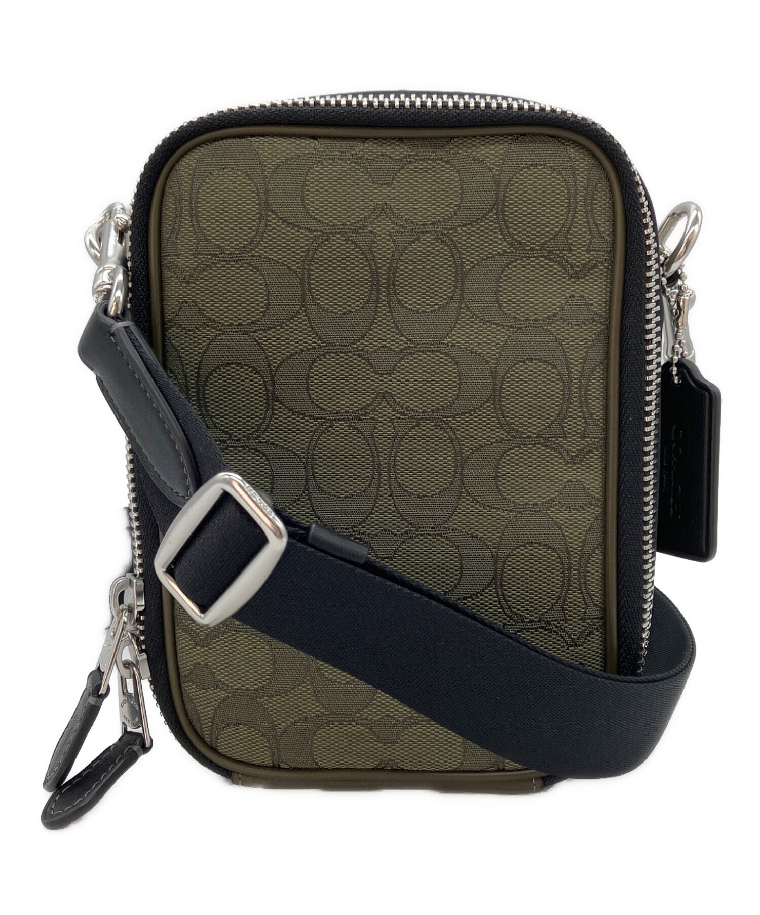 中古・古着通販】COACH (コーチ) ショルダーポーチ グリーン｜ブランド 