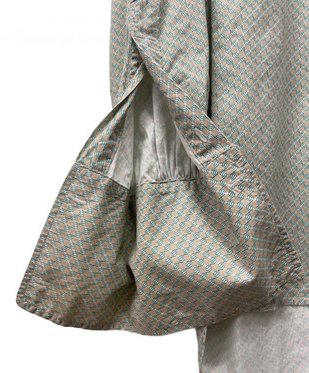 専用 美品 フミカウチダ シャツジャケット オーバーサイズ グリーン 中古・古着通販】FUMIKA UCHIDA (フミカウチダ) 長袖シャツ グリーン